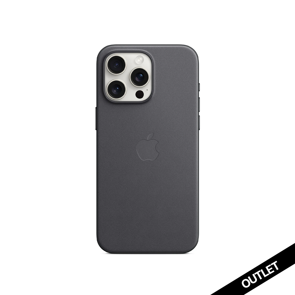 iPhone 15 Pro Max Mikro Dokuma Kılıf Siyah MT4V3ZM/A-Teşhir