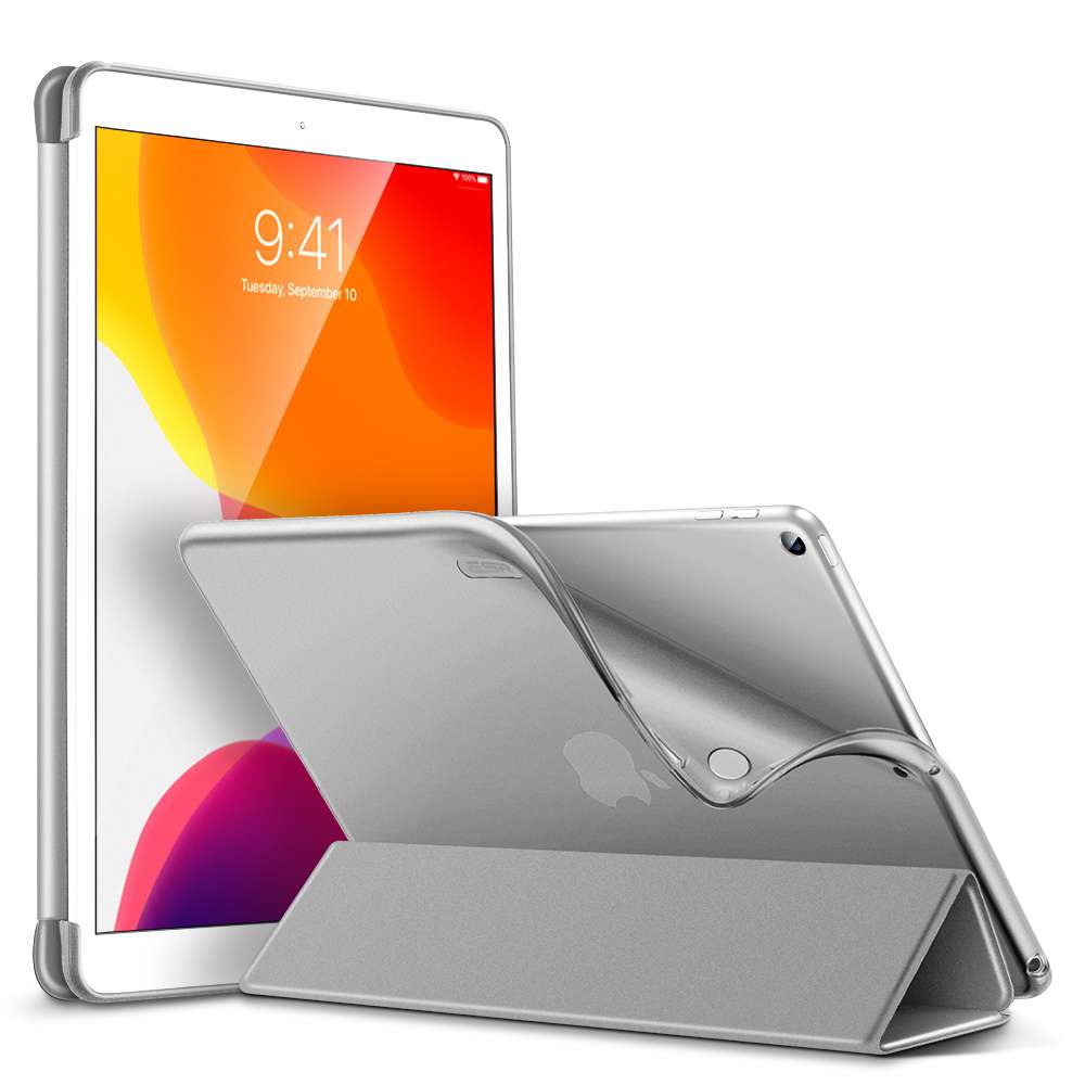 ESR iPad 10.2 (9.nesil) Kılıf  Rebound Silver Gray