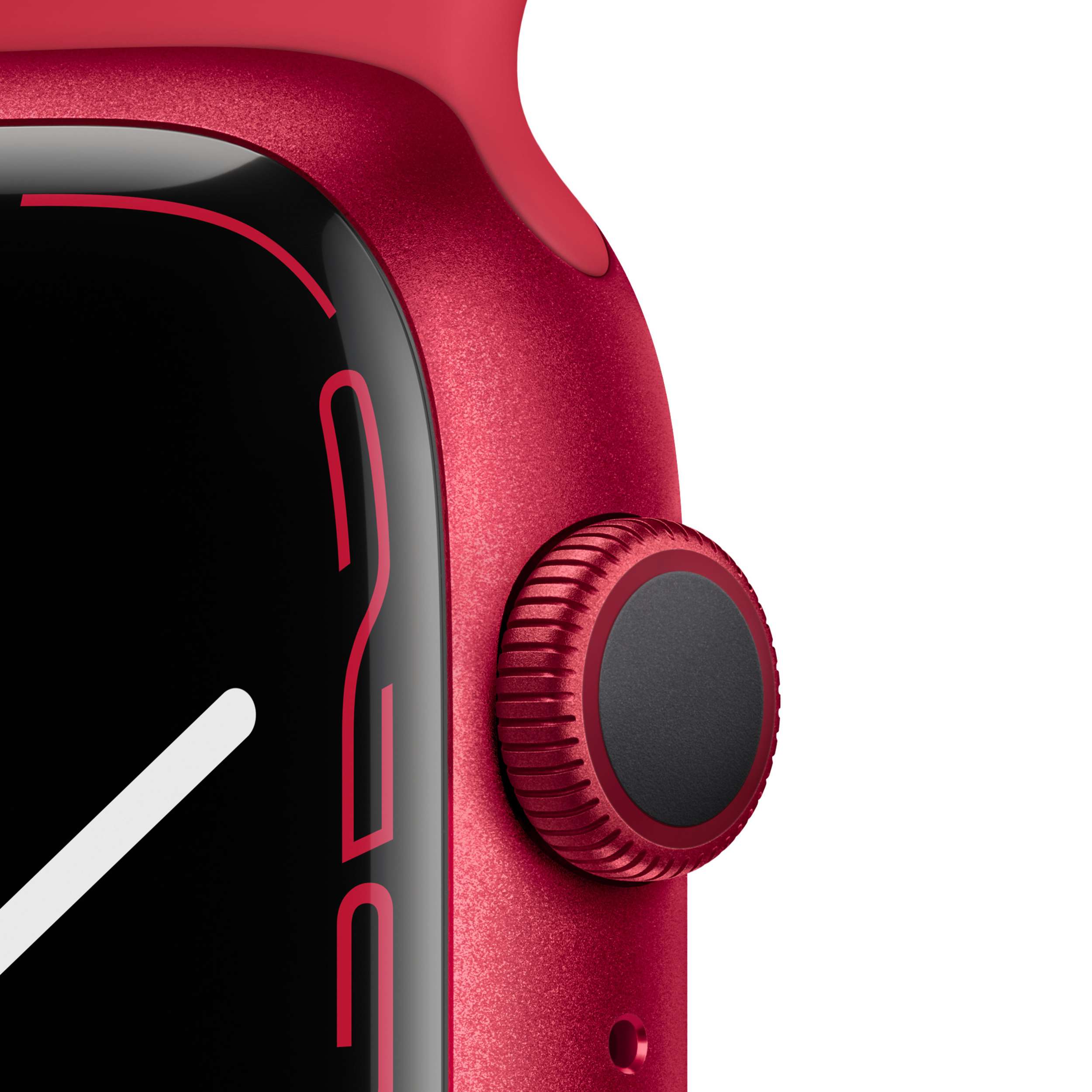 Apple Watch Series 7 GPS 45mm (PRODUCT) RED Alüminyum Kasa - Kırmızı Spor Kordon MKN93TU/A