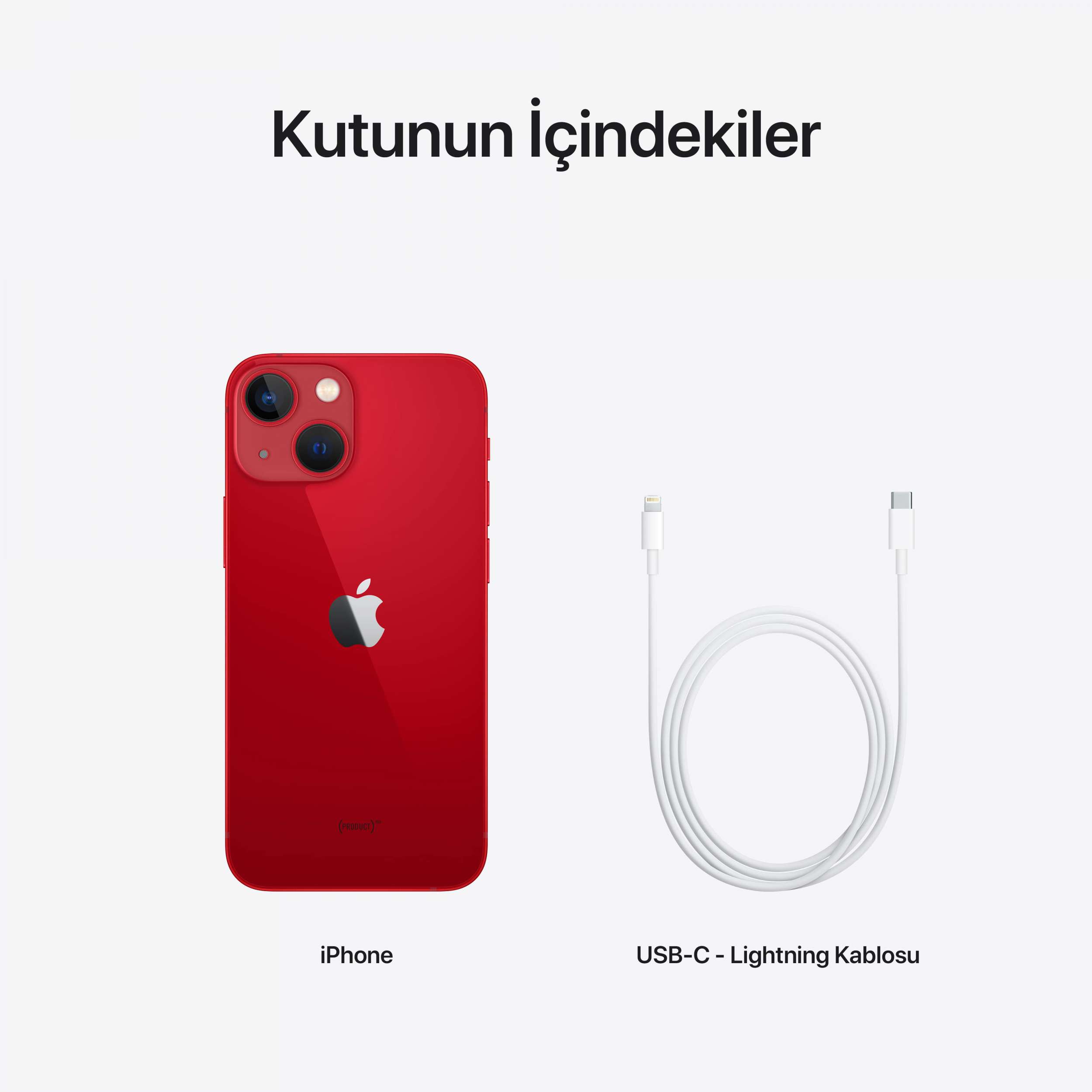 iPhone 13 mini 256GB (PRODUCT) RED MLK83TU/A
