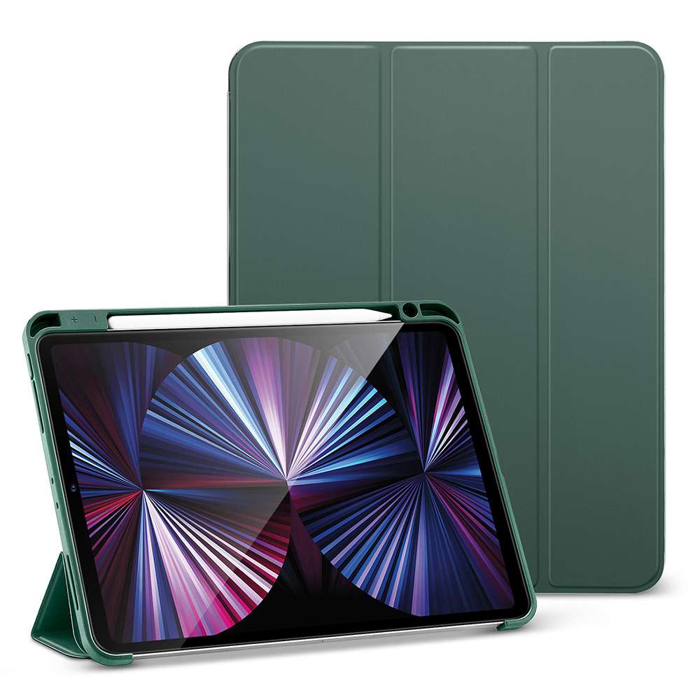 ESR iPad Pro 11 (3.nesil) Kılıf Rebound Pencil Yeşil