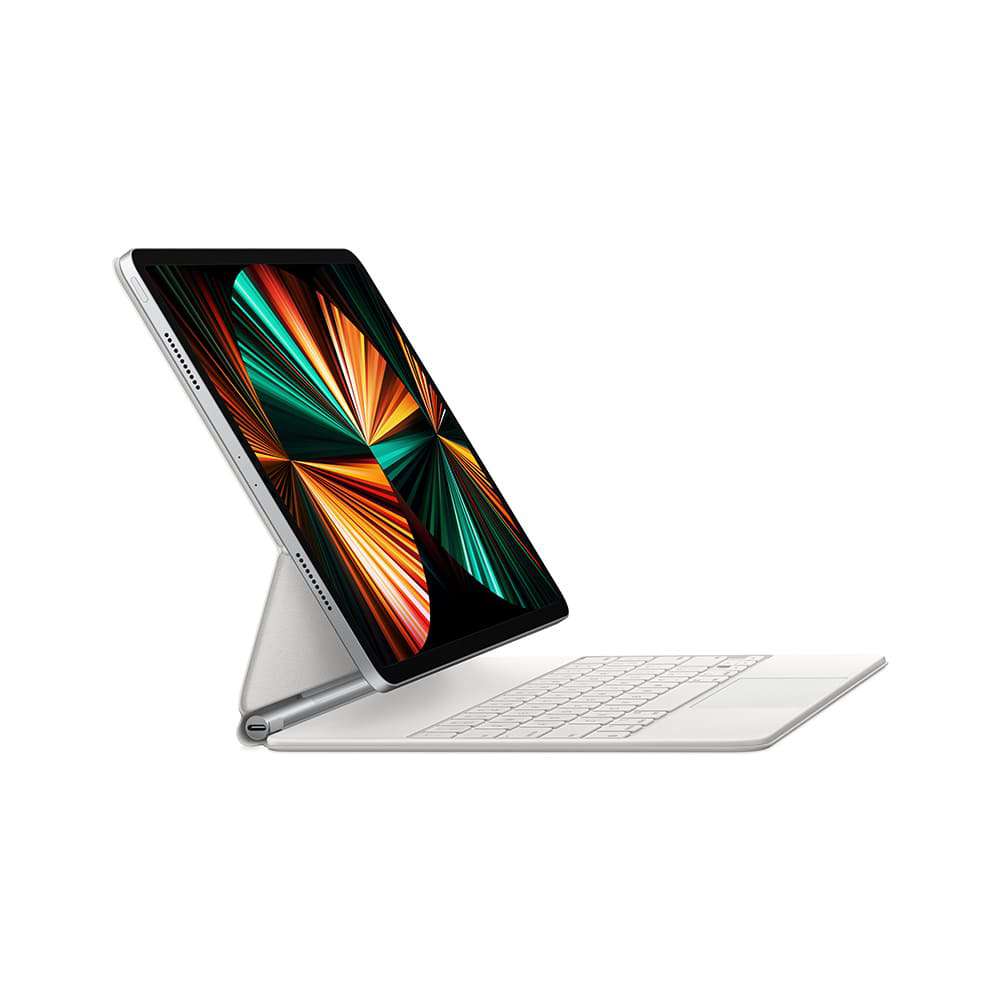 12.9 inç iPad Pro (5. nesil) için Magic Keyboard Türkçe Q Klavye Beyaz MJQL3TQ/A