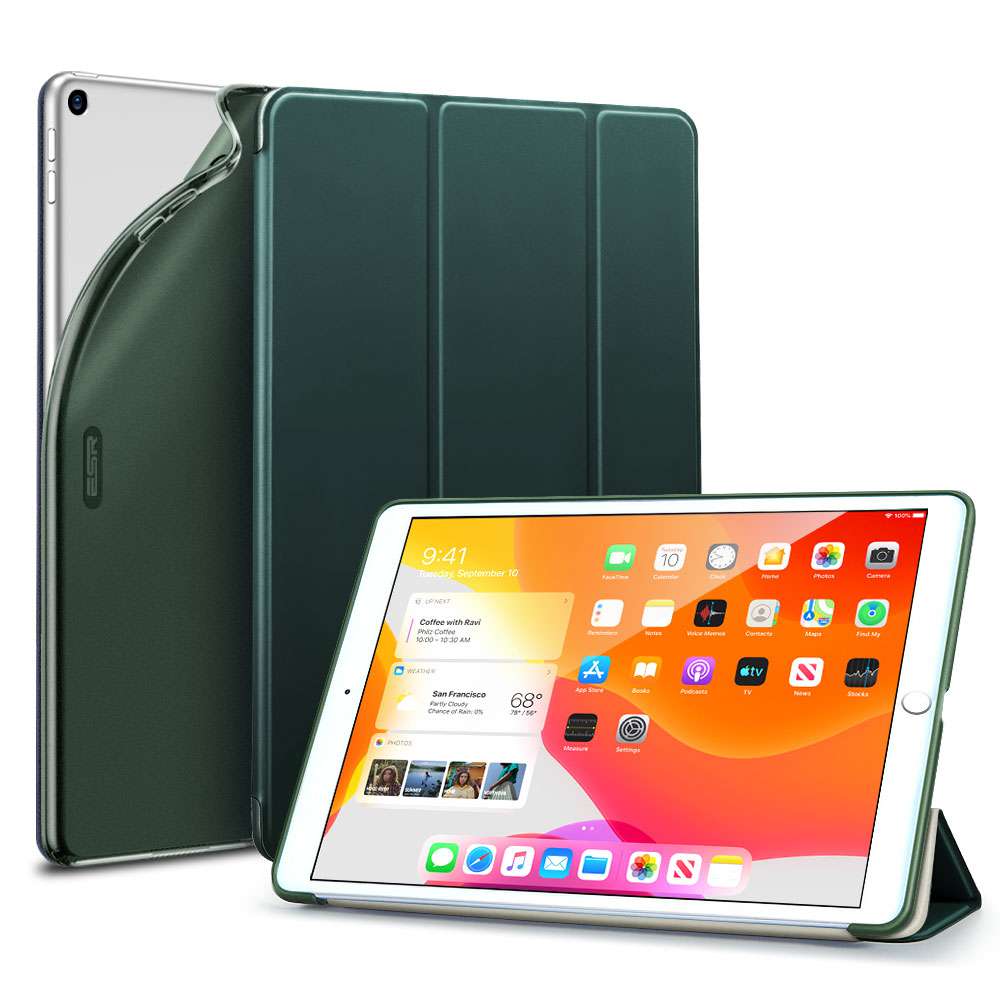 ESR iPad 10.2 (9.nesil) Kılıf Rebound Pine Green