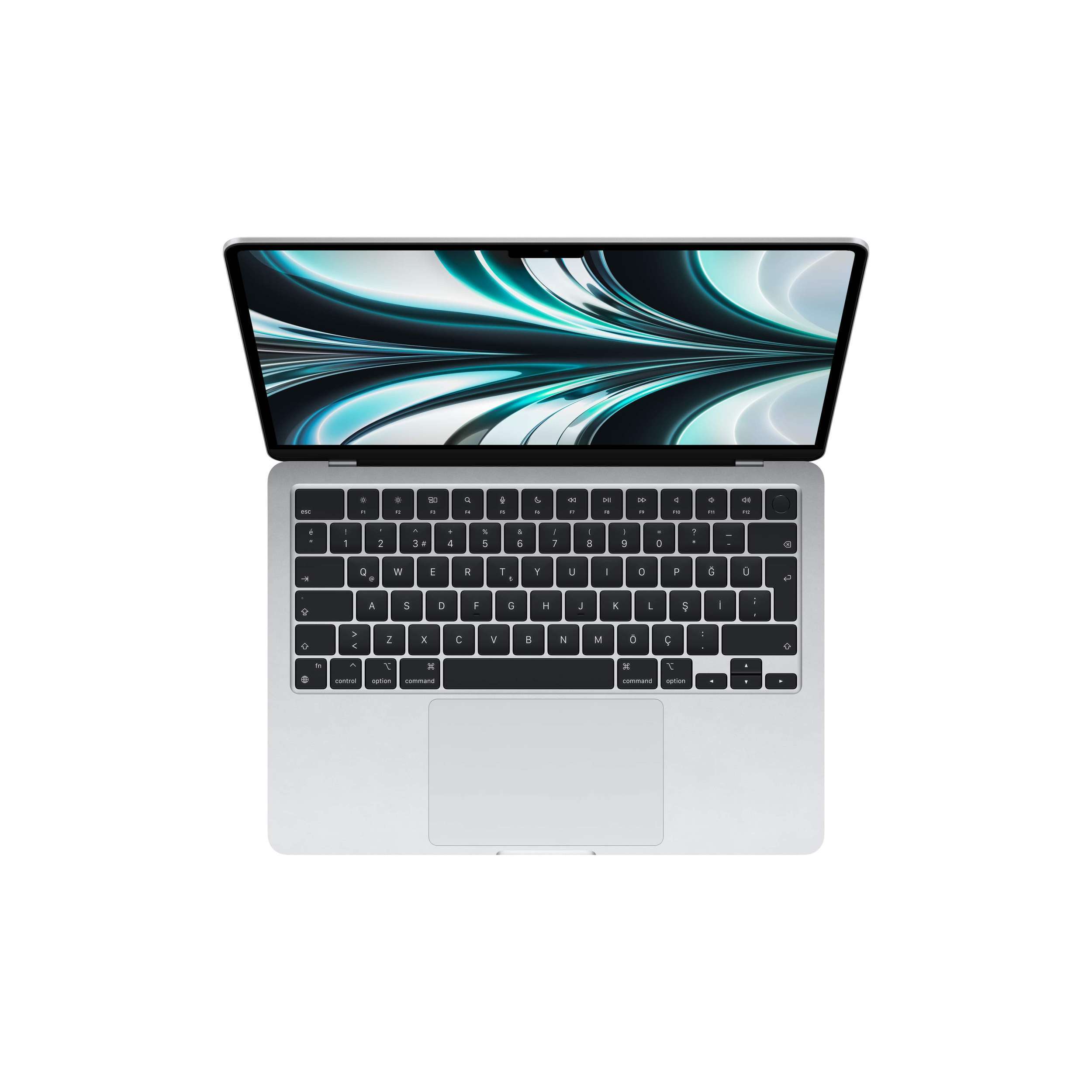 MacBook Air 13.6 inc M2 8CPU 8GPU 8GB 256GB Gümüş 35W Çift USB-C Z15W0010R-Teşhir