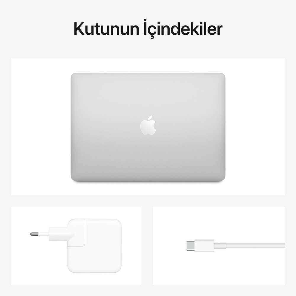 MacBook Air 13.3 inc M1 8CPU 8GPU 16GB 512GB Gümüş Z1280008G