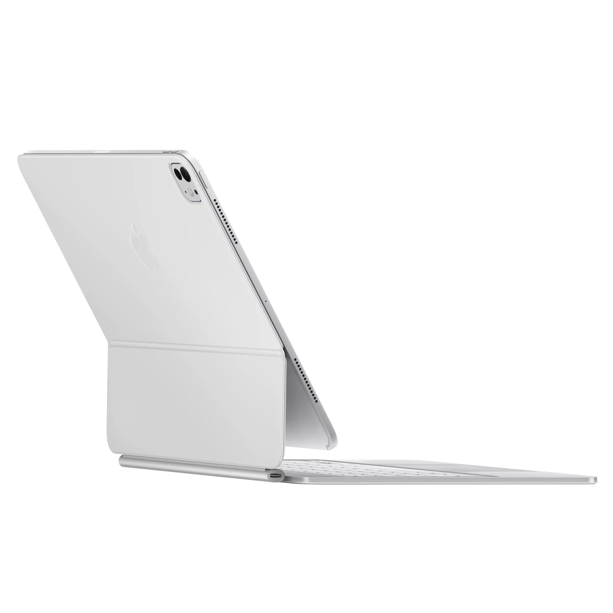 Magic Keyboard for iPad Pro 13‑inch (M4) - Türkçe-Q Beyaz MWR43TQ/A