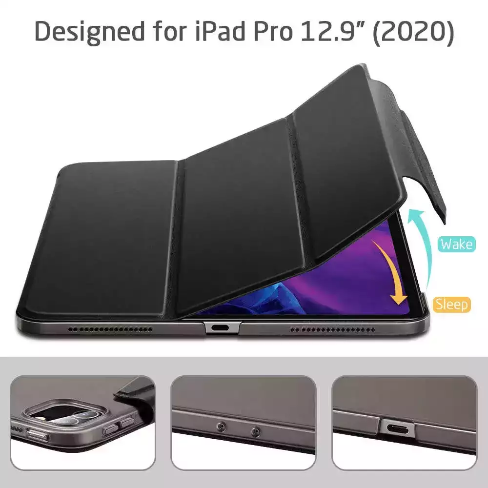 iPad Pro 12.9 (4.nesil) için ESR Kılıf Yippee Color Jelly Siyah 4894240108765