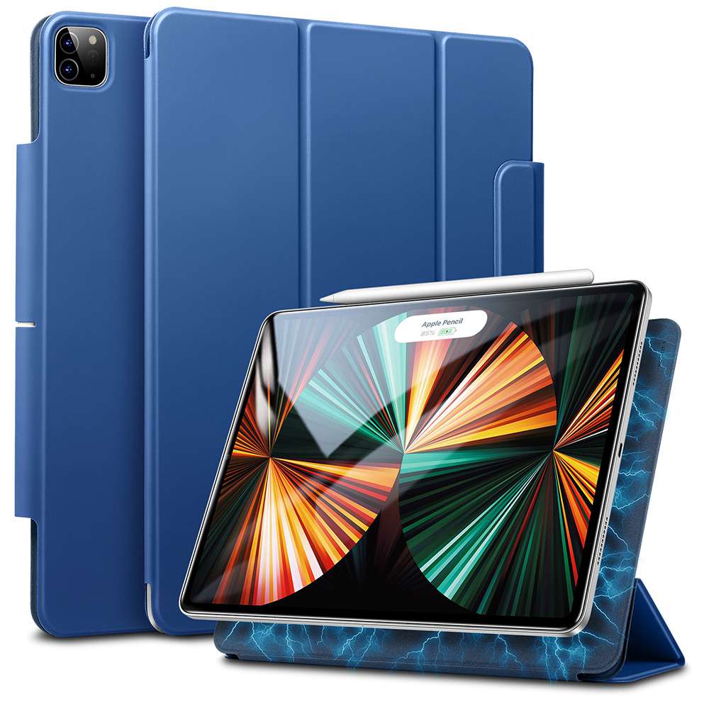 ESR iPad Pro 12.9 (5.nesil) Kılıf Rebound Magnetic Navy Blue