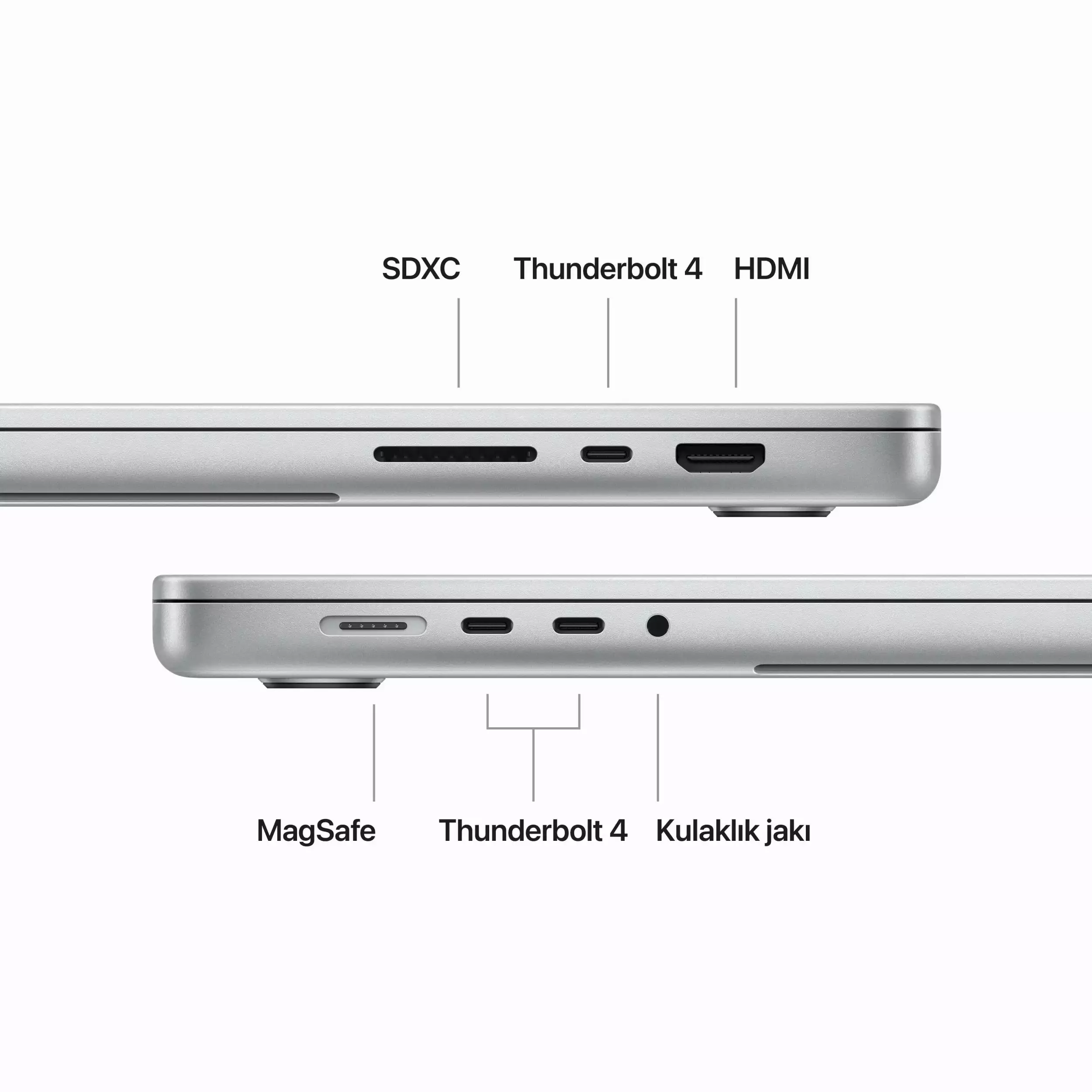 MacBook Pro 16 inc M3 Max 16CPU 40GPU 48GB 1TB Gümüş MUW73TU/A