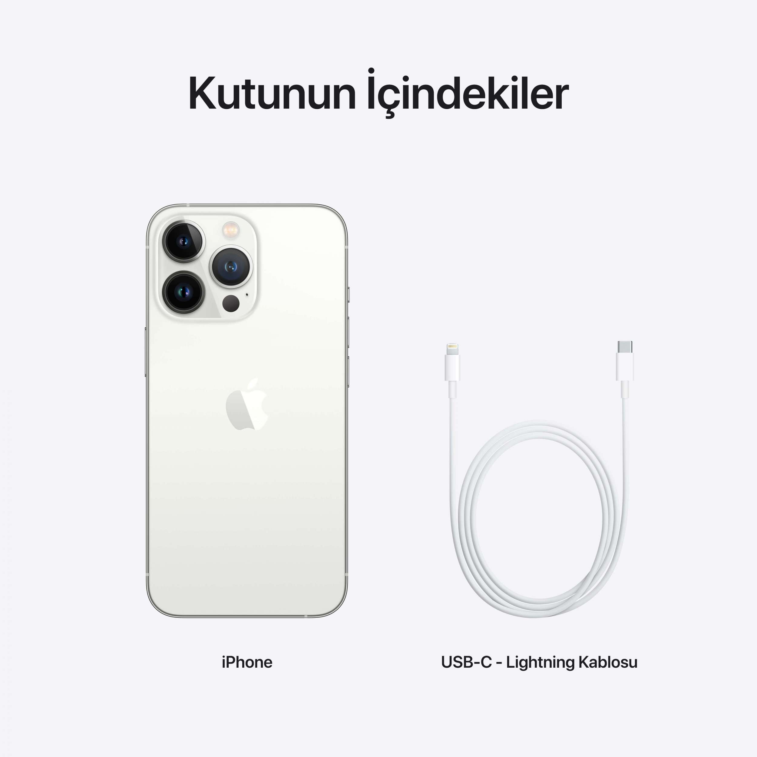 iPhone 13 Pro 128GB Gümüş MLVA3TU/A