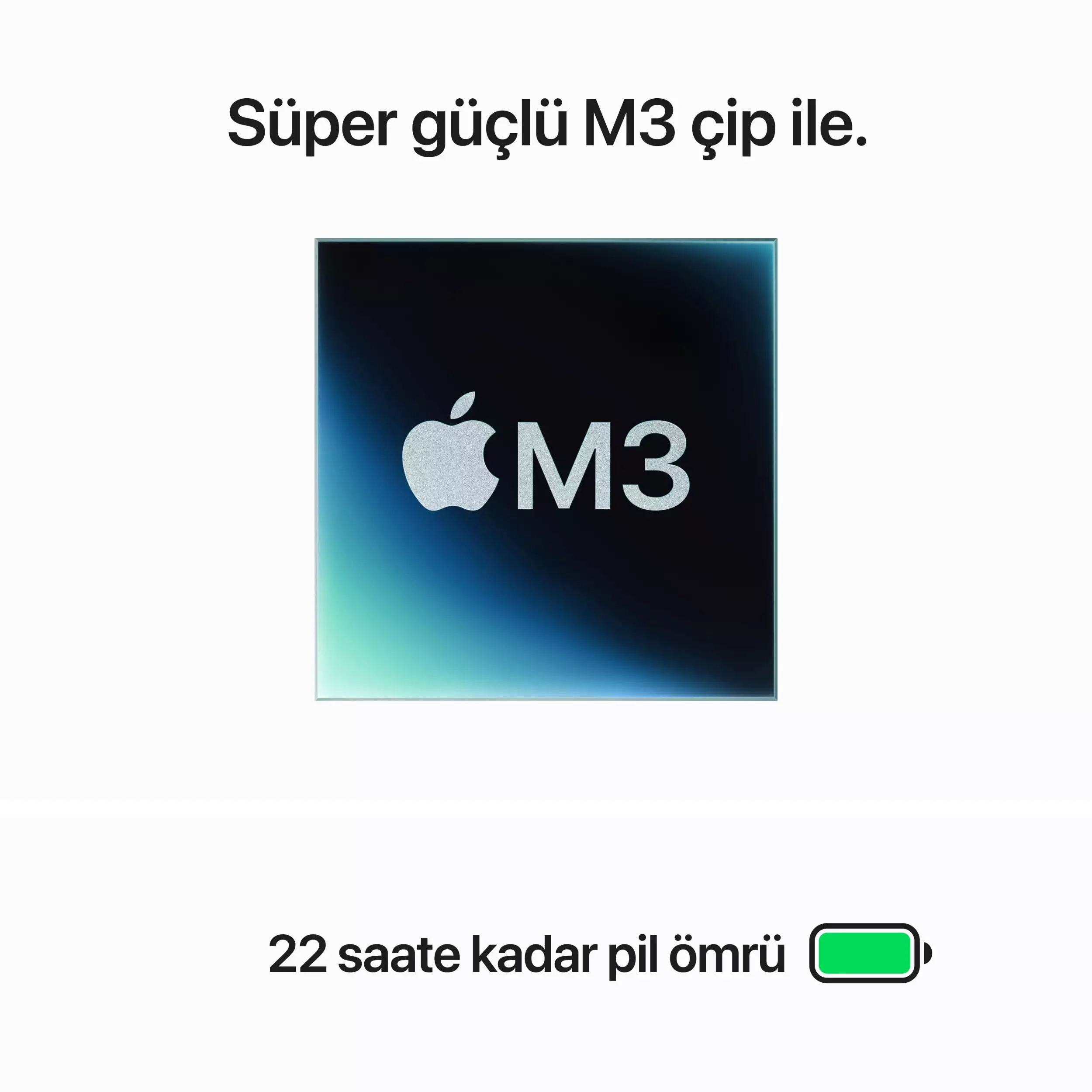 MacBook Pro 14 inc M3 8CPU 10GPU 16GB 512GB Gümüş Z1A9000K5