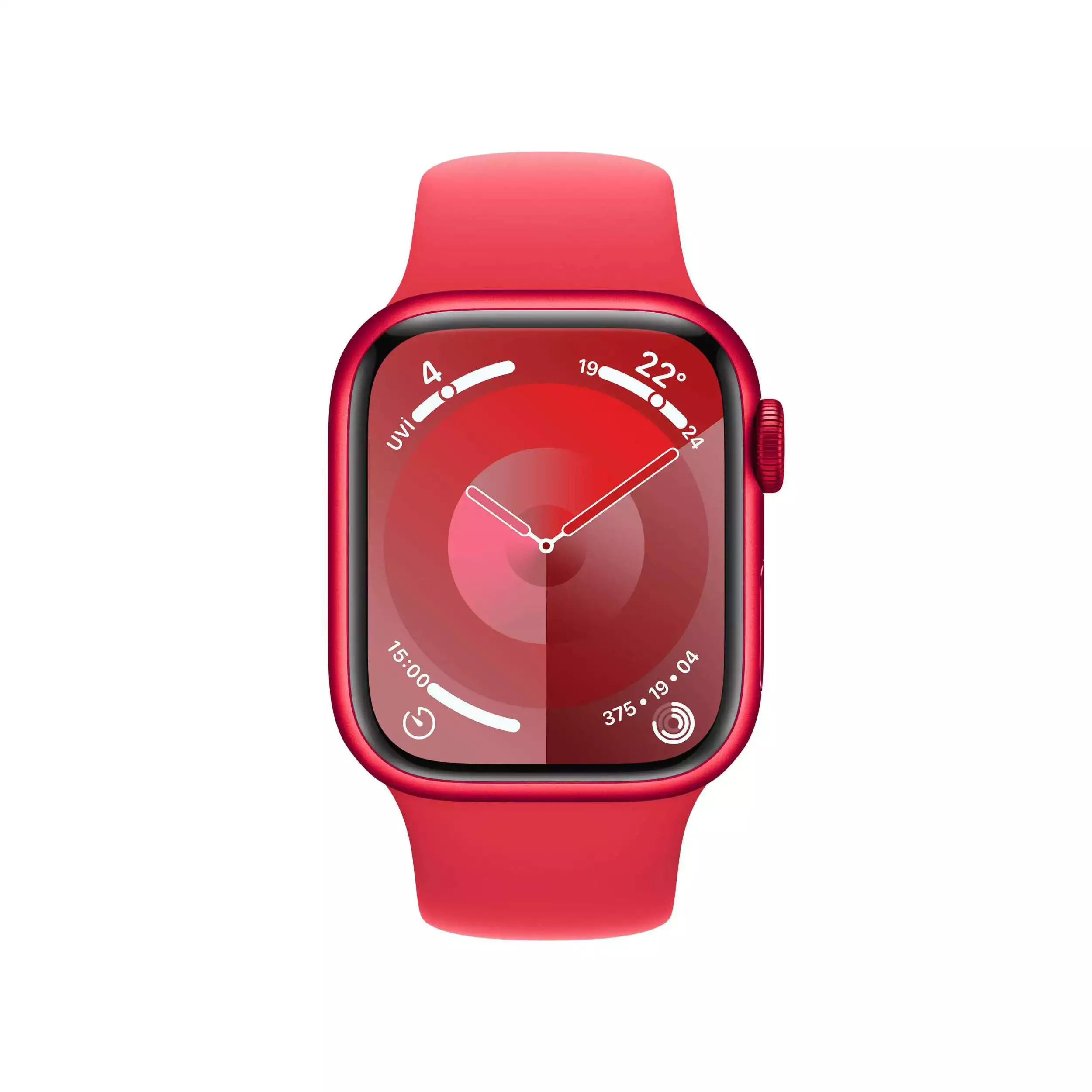 Apple Watch Series 9 GPS + Cellular 41mm (PRODUCT)RED Alüminyum Kasa (PRODUCT)RED Spor Kordon S/M MRY63TU/A