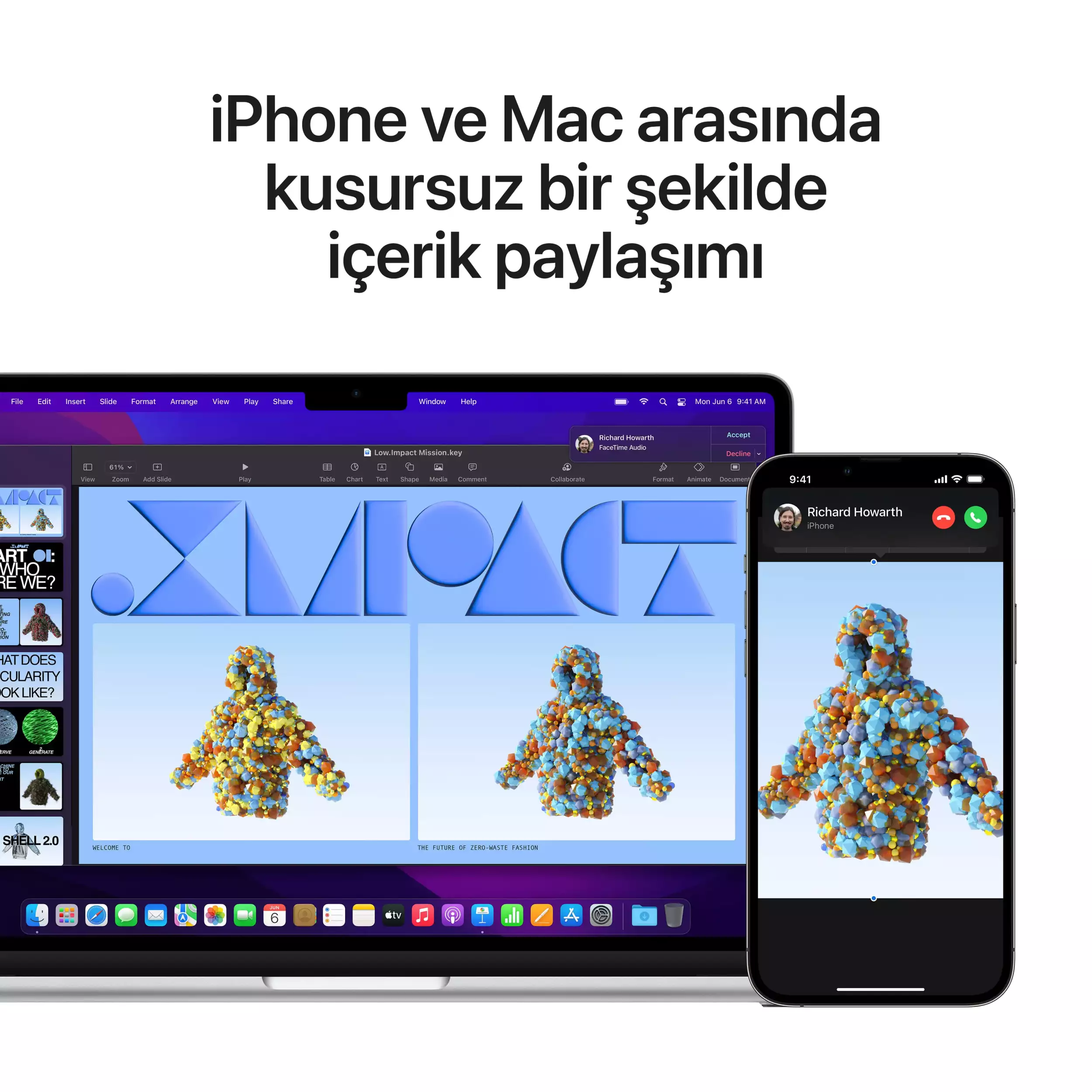 MacBook Air 13.6 inc M2 8CPU 10GPU 8GB 512GB Gümüş MLY03TU/A