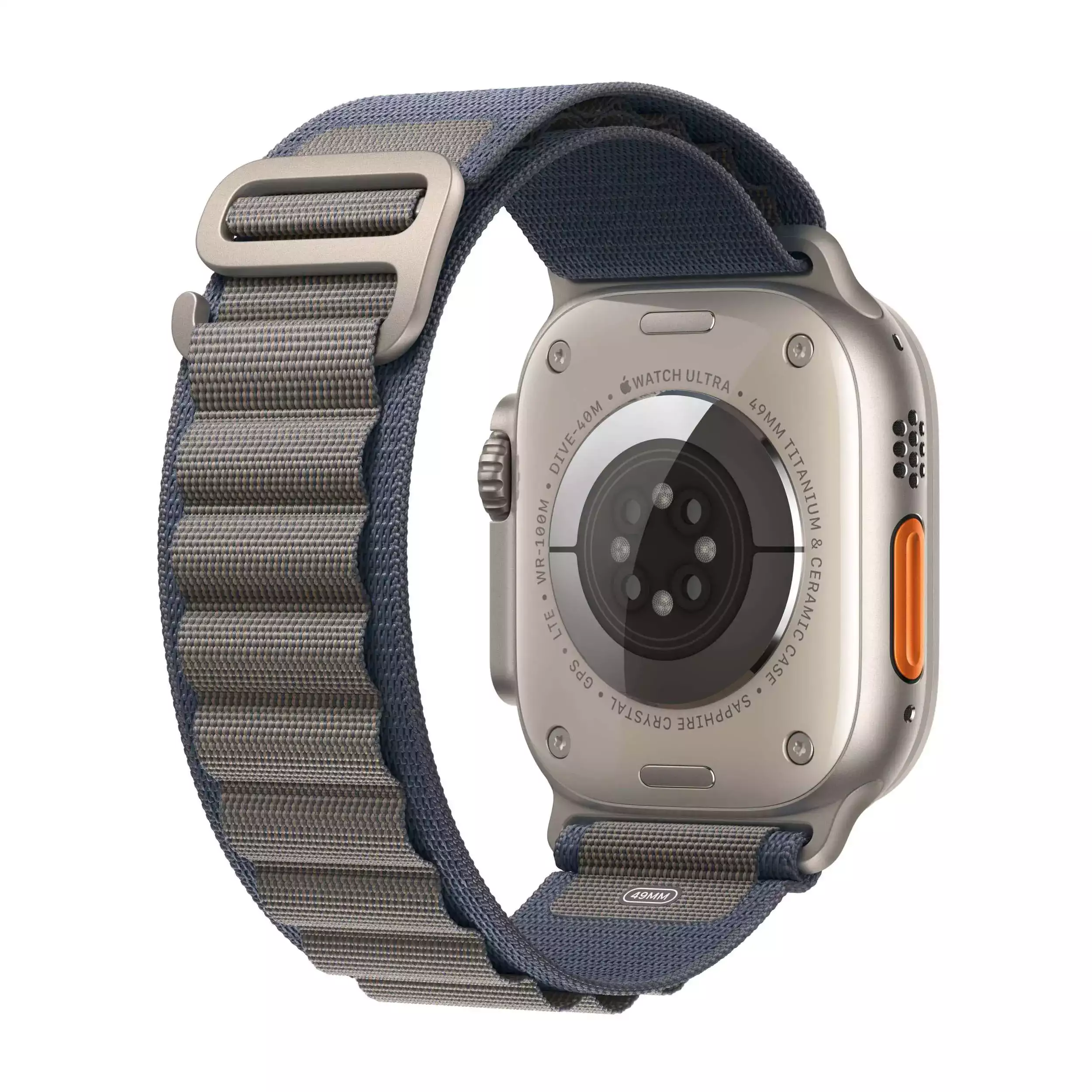 Apple Watch Ultra 2 GPS + Cellular 49mm Titanyum Kasa Mavi Alpine Loop M MREP3TU/A
