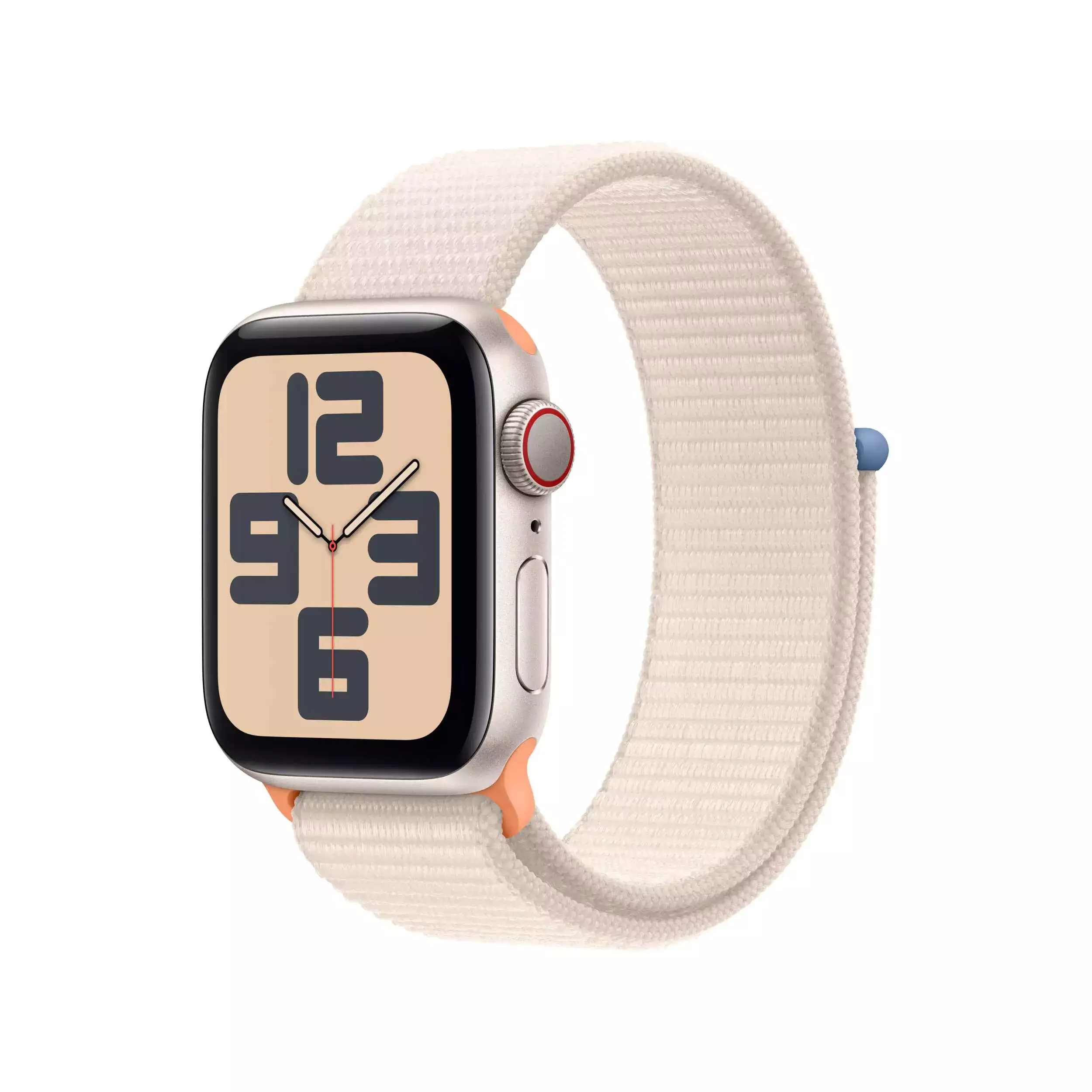 Apple Watch SE GPS + Cellular 40mm Yıldız Işığı Alüminyum Kasa Yıldız Işığı Spor Loop MRG43TU/A