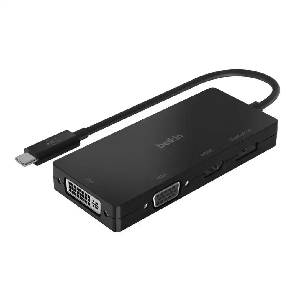Belkin USB-C Multimedya + Şarj Adaptörü (100W) AVC004BTBK