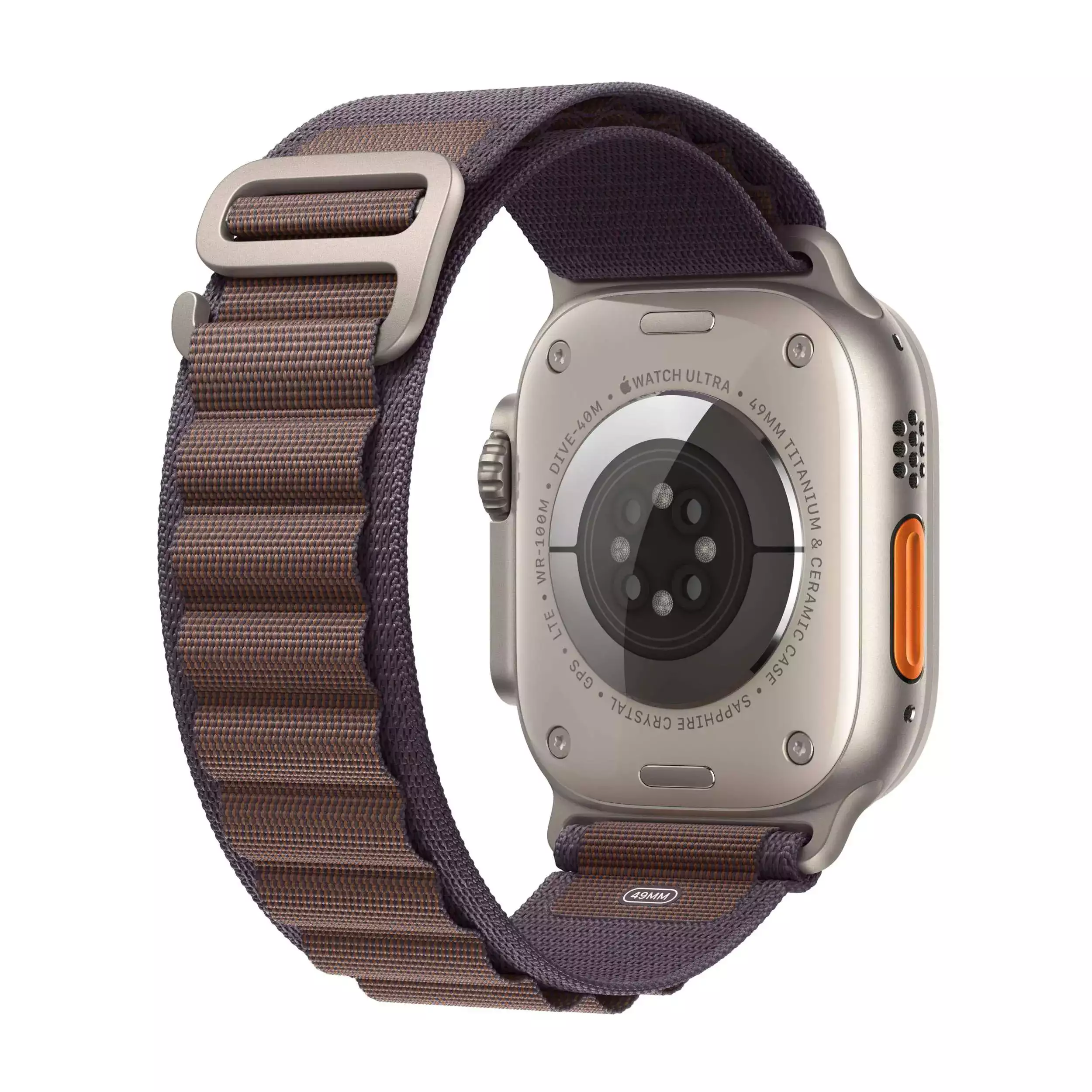 Apple Watch Ultra 2 GPS + Cellular 49mm Titanyum Kasa Indigo Alpine Loop M MRET3TU/A