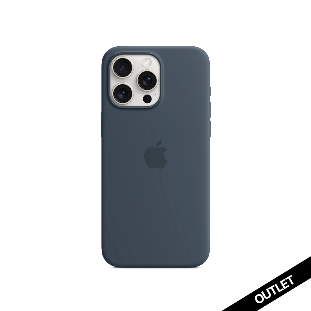 iPhone 15 Pro Max Silikon Kılıf Yıldırım Mavisi MT1P3ZM/A-Teşhir