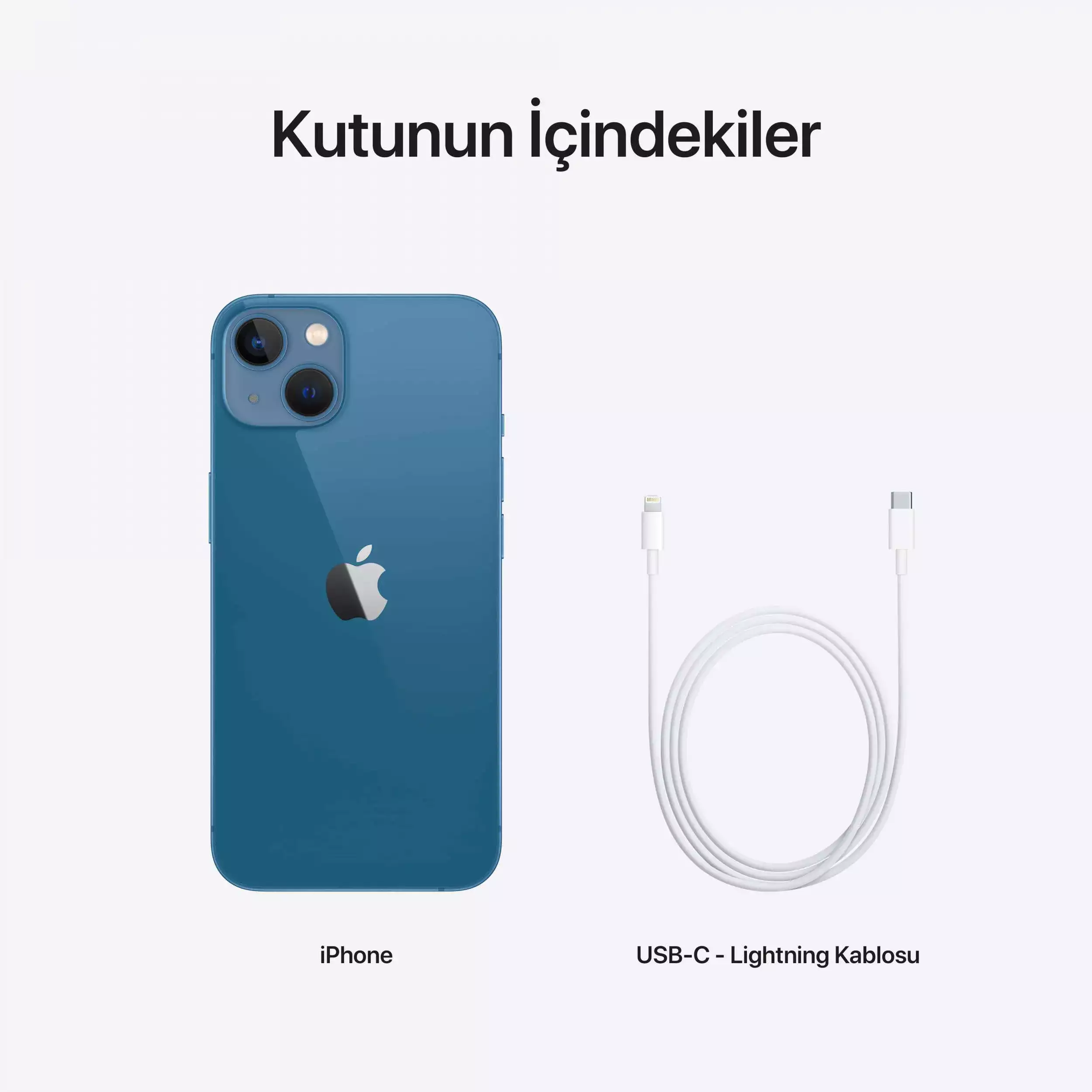 iPhone 13 128GB Mavi MLPK3TU/A