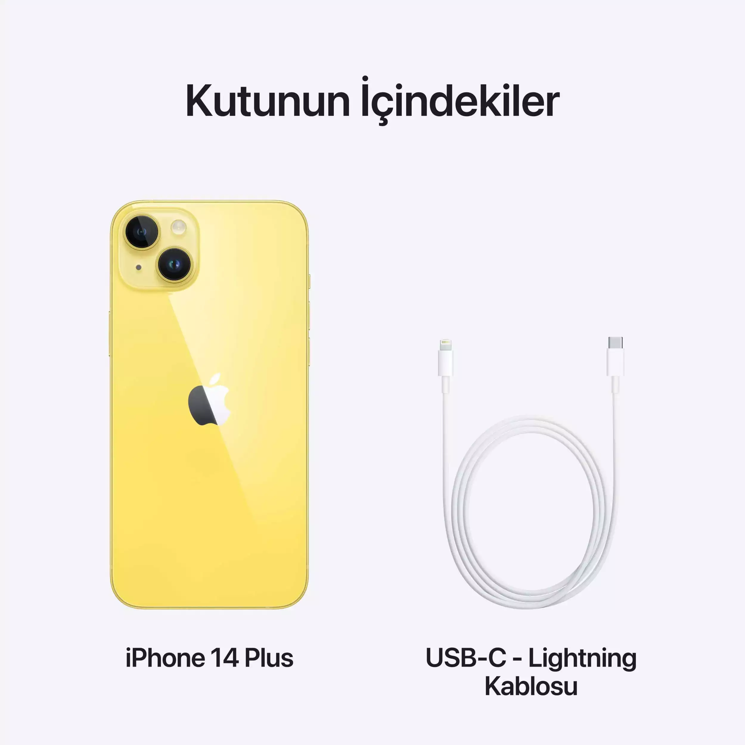 iPhone 14 Plus 512GB Sarı MR6G3TU/A