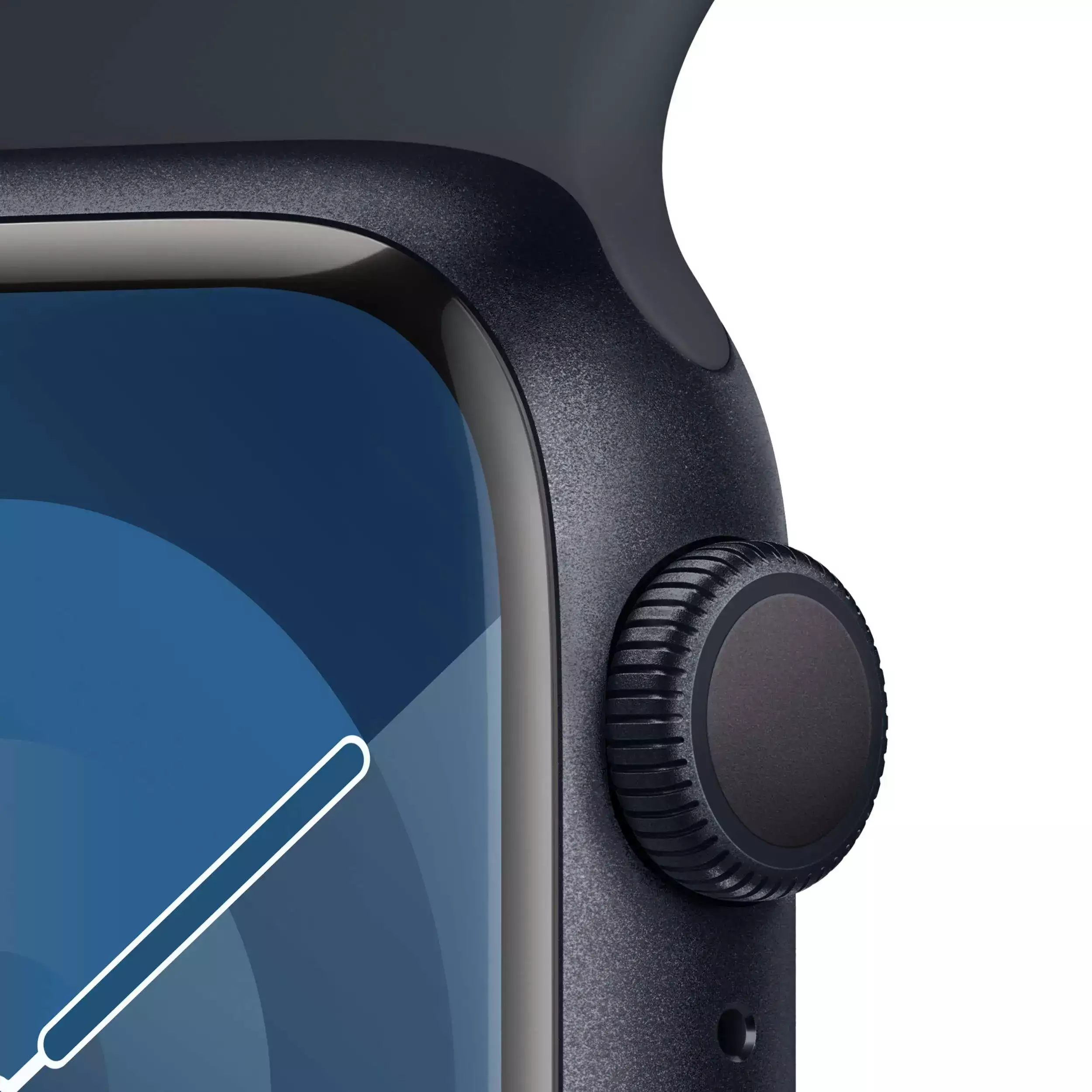 Apple Watch Series 9 GPS 41mm Gece Yarısı Alüminyum Kasa Gece Yarısı Spor Kordon S/M MR8W3TU/A