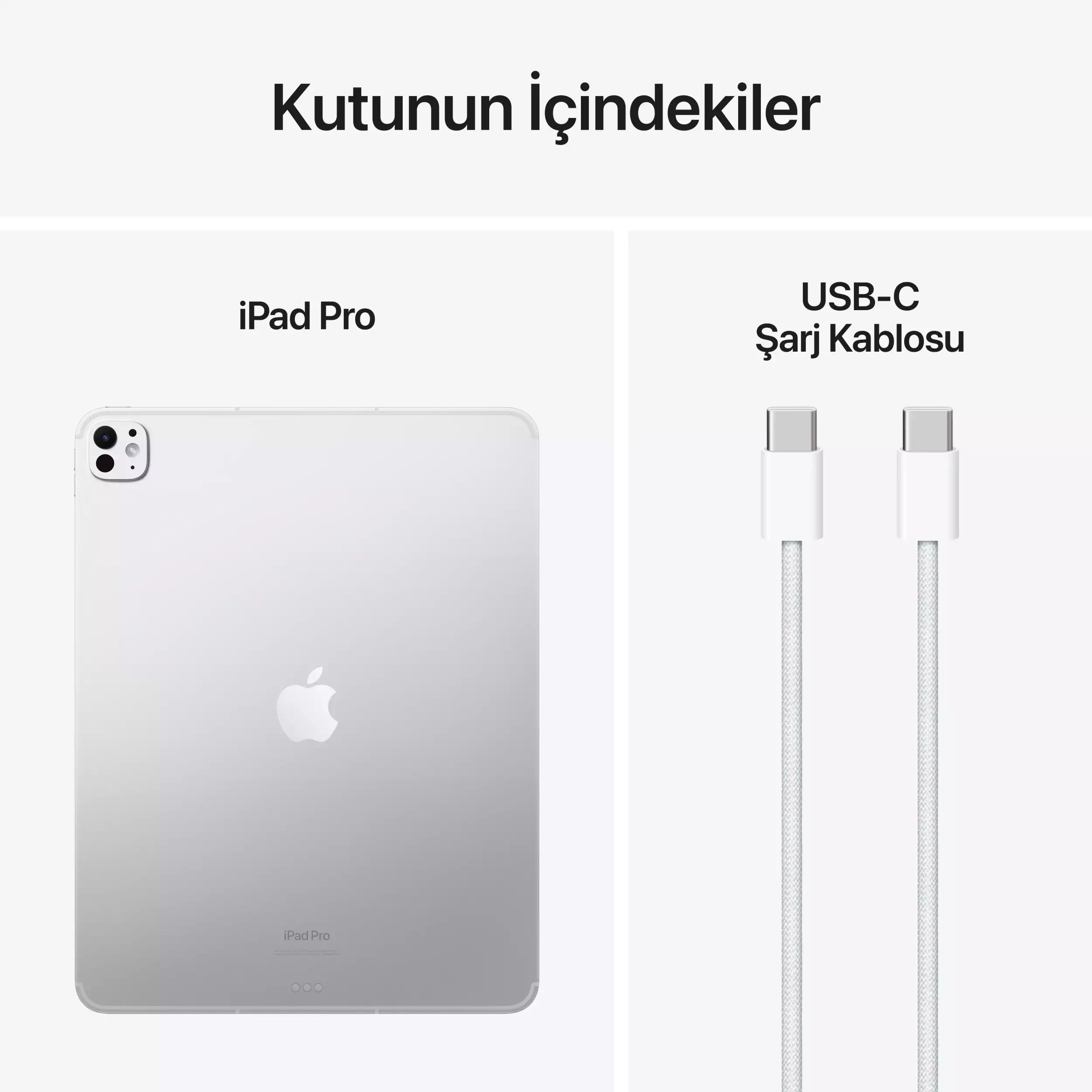 iPad Pro 13 inç WiFi 2TB Nano-texture Cam Gümüş MWRJ3TU/A