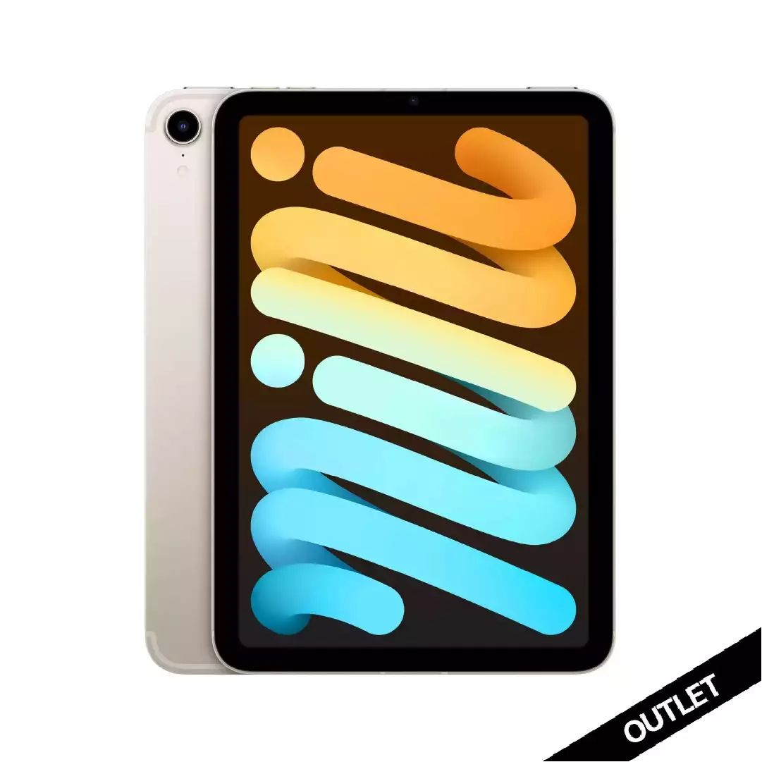 iPad mini 8.3 inç Wi-Fi + Cellular 64GB Yıldız Işığı MK8C3TU/A-Teşhir
