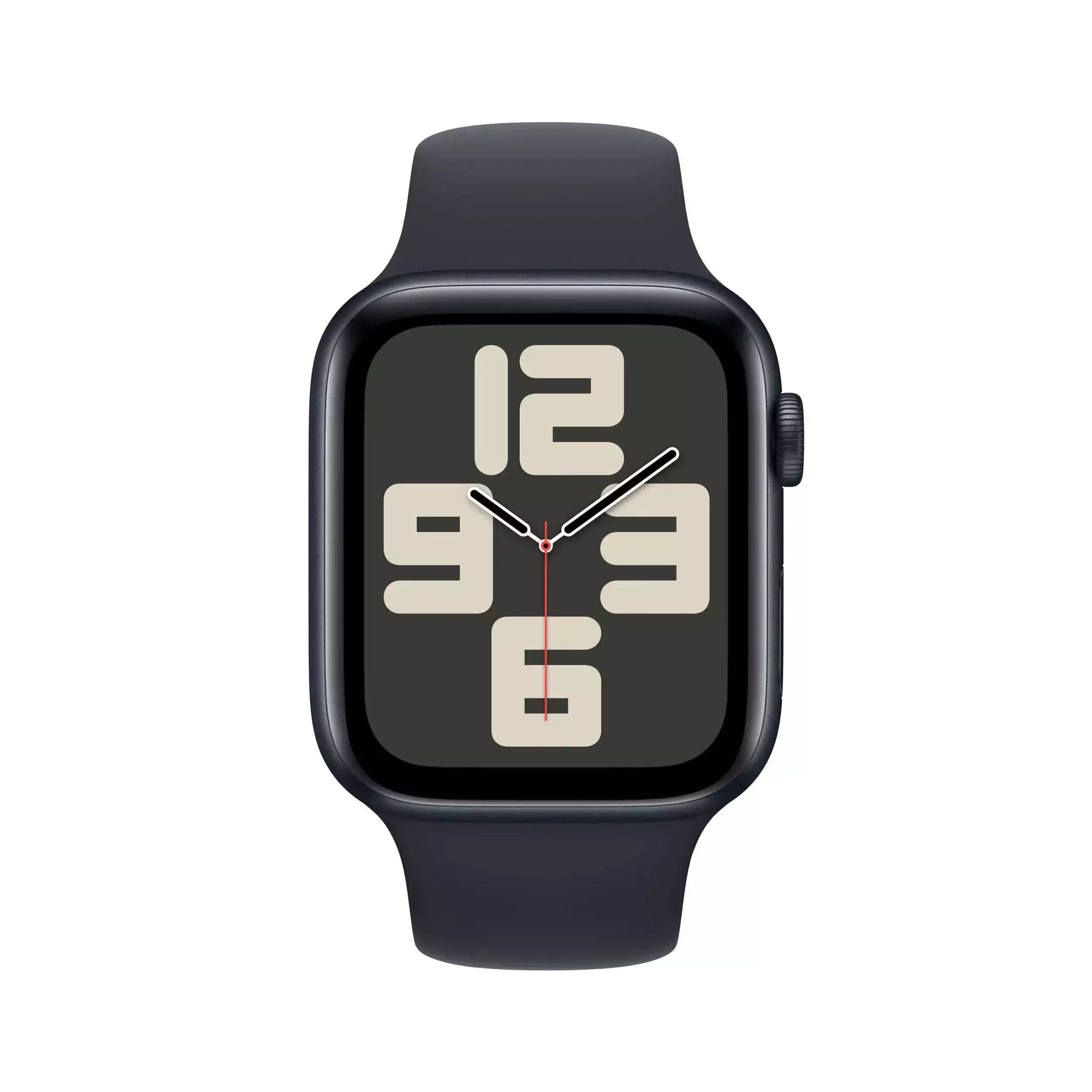 Apple Watch SE GPS + Cellular 44mm Gece Yarısı Alüminyum Kasa Gece Yarısı Spor Kordon M/L MRH83TU/A