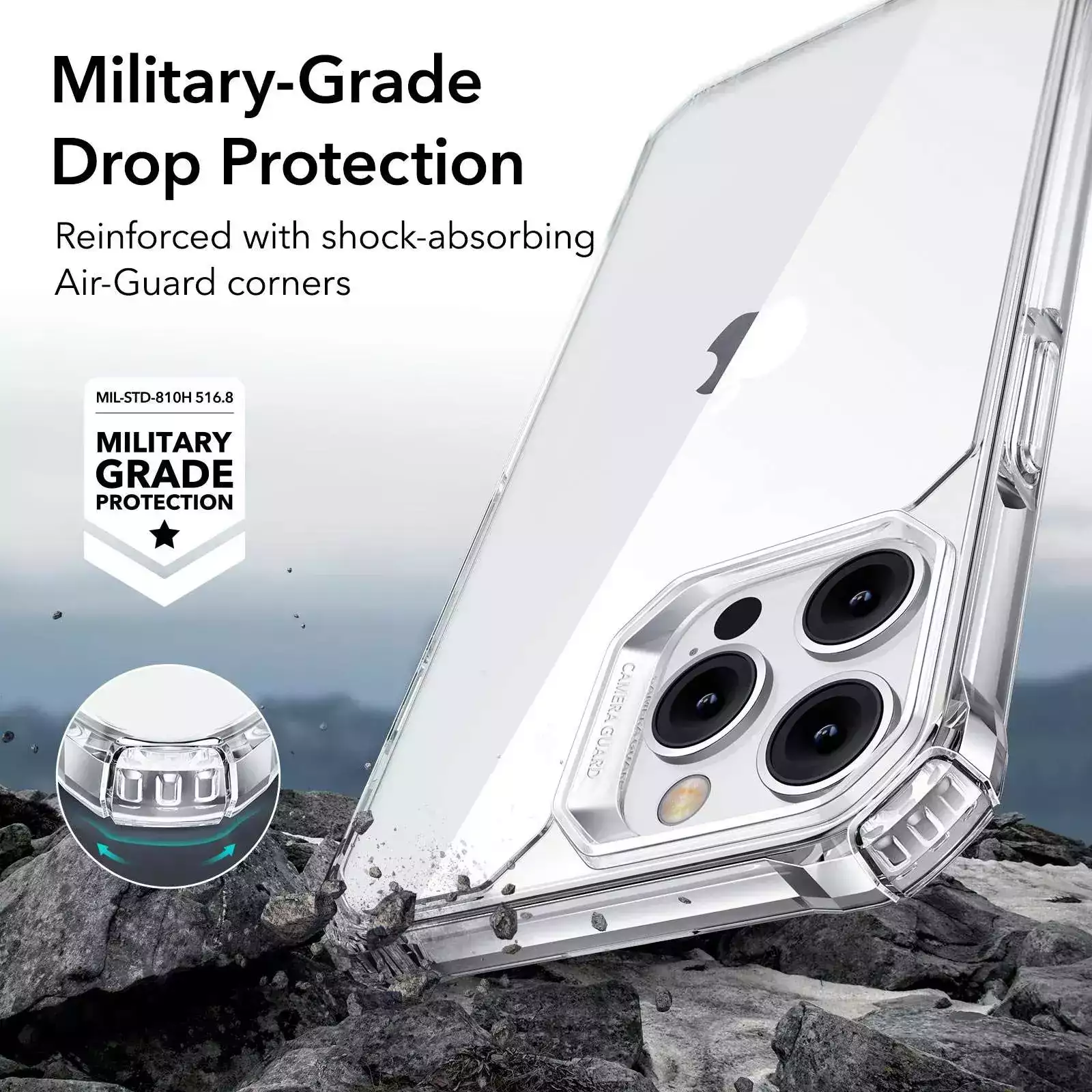 ESR iPhone 14 Pro Kılıf Air Armor Şeffaf 4894240161241