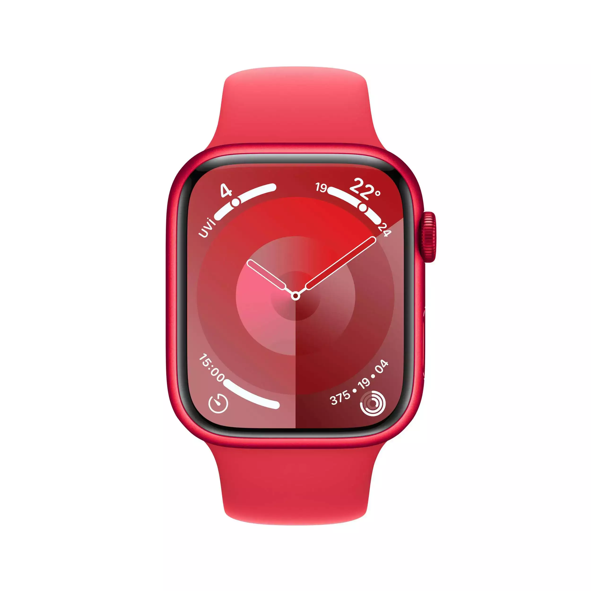 Apple Watch Series 9 GPS + Cellular 45mm (PRODUCT)RED Alüminyum Kasa (PRODUCT)RED Spor Kordon S/M MRYE3TU/A