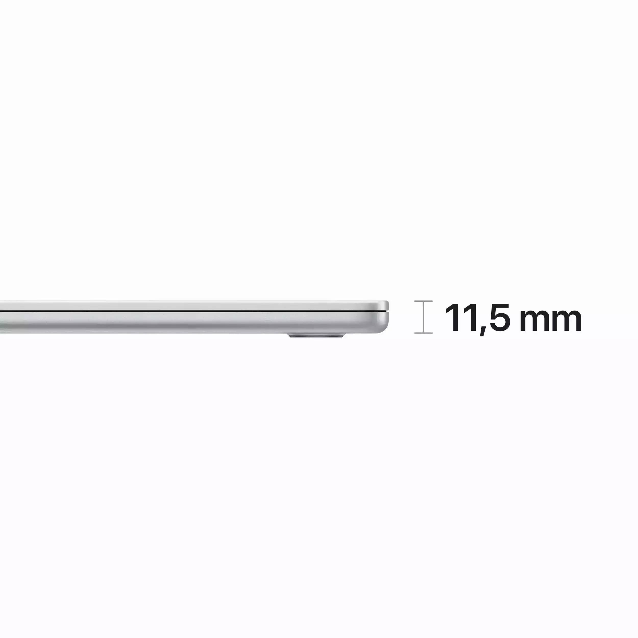 MacBook Air 15.3 inc M2 8CPU 10GPU 8GB 256GB Gümüş MQKR3TU/A-Teşhir