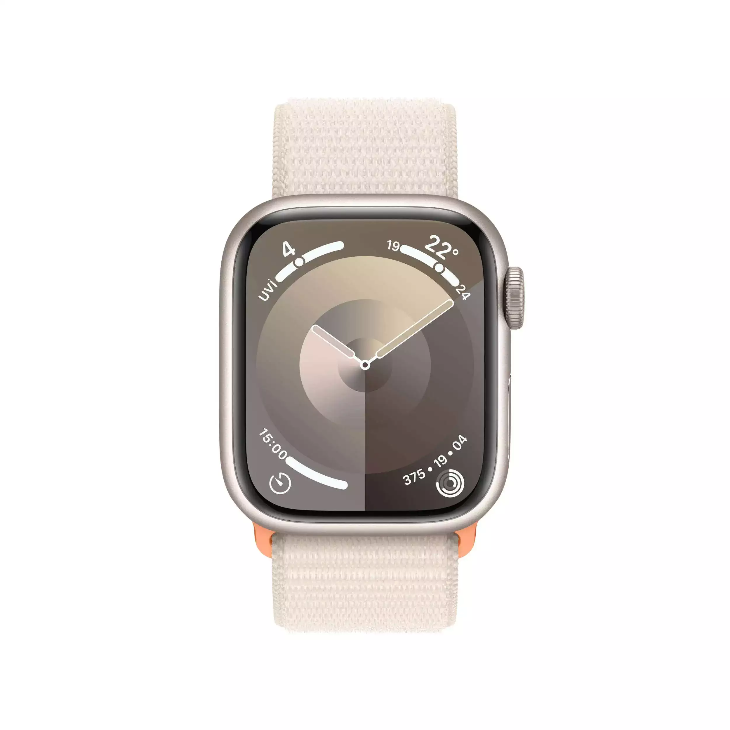 Apple Watch Series 9 GPS + Cellular 41mm Yıldız Işığı Alüminyum Kasa Yıldız Işığı Spor Loop MRHQ3TU/A