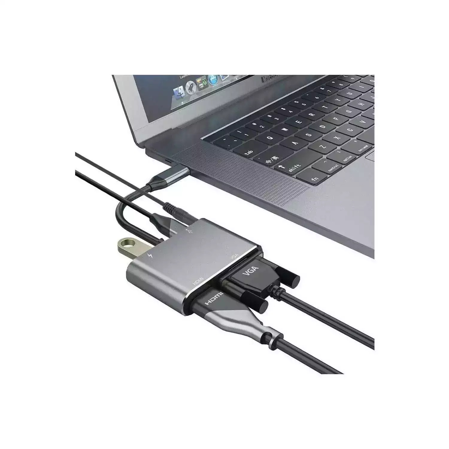 Daytona Type-C - USB 3.0 HDMI VGA USB Aux Ses Girişli Çevirici 8699004417352