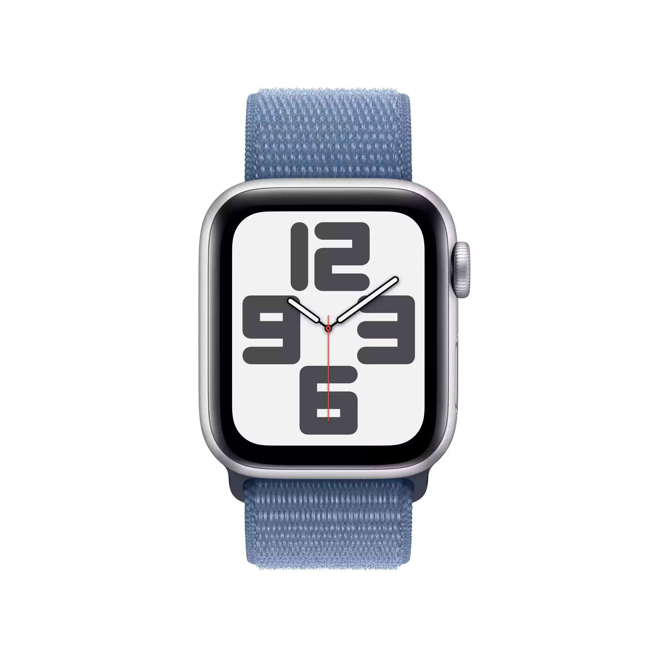 Apple Watch SE GPS 40mm Gümüş Alüminyum Kasa Buz Mavisi Spor Loop MRE33TU/A