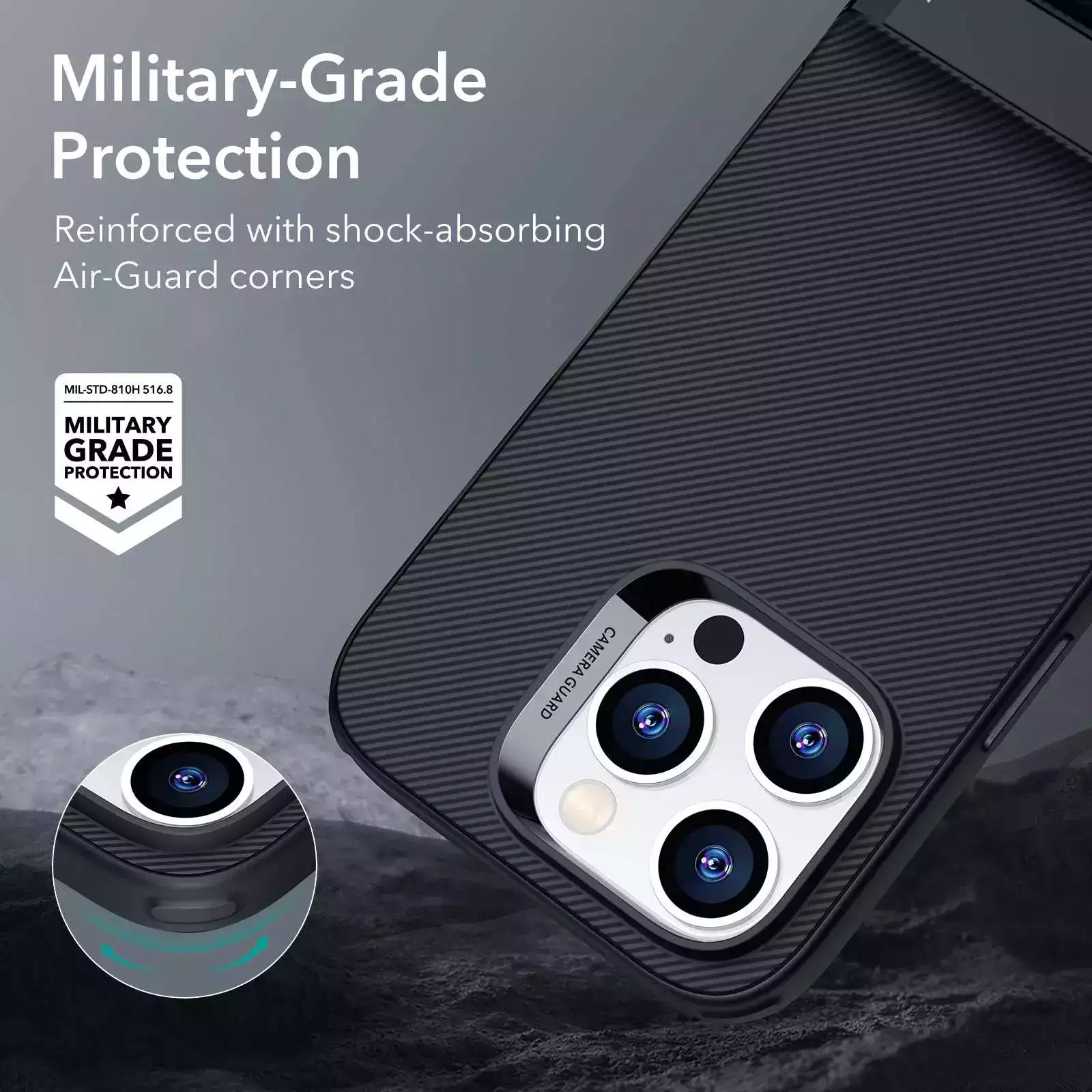 ESR iPhone 14 Pro Kılıf Air Shield Boost Siyah 4894240161029