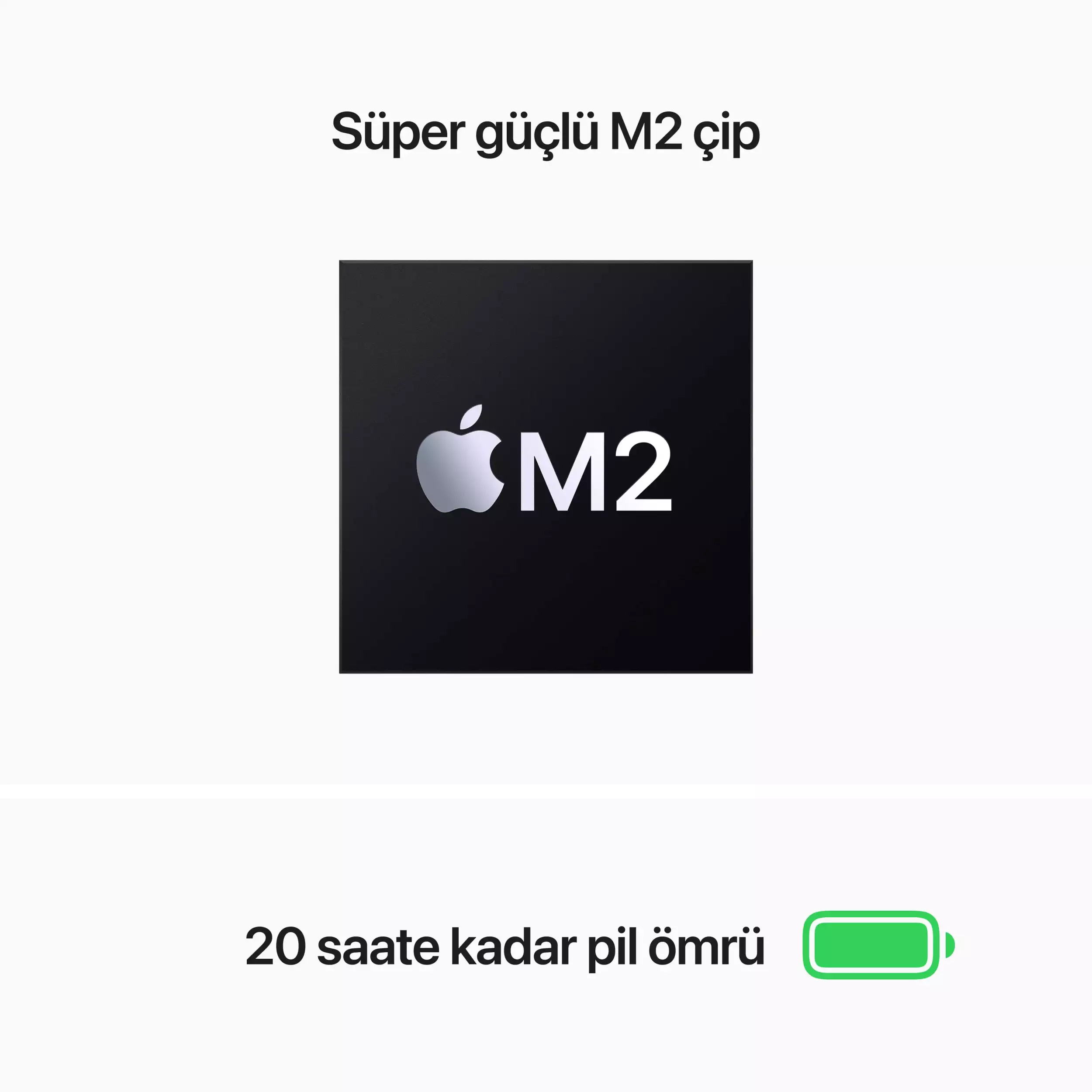 MacBook Pro 13.3 inc M2 8CPU 10GPU 8GB 256GB SSD Gümüş MNEP3TU/A