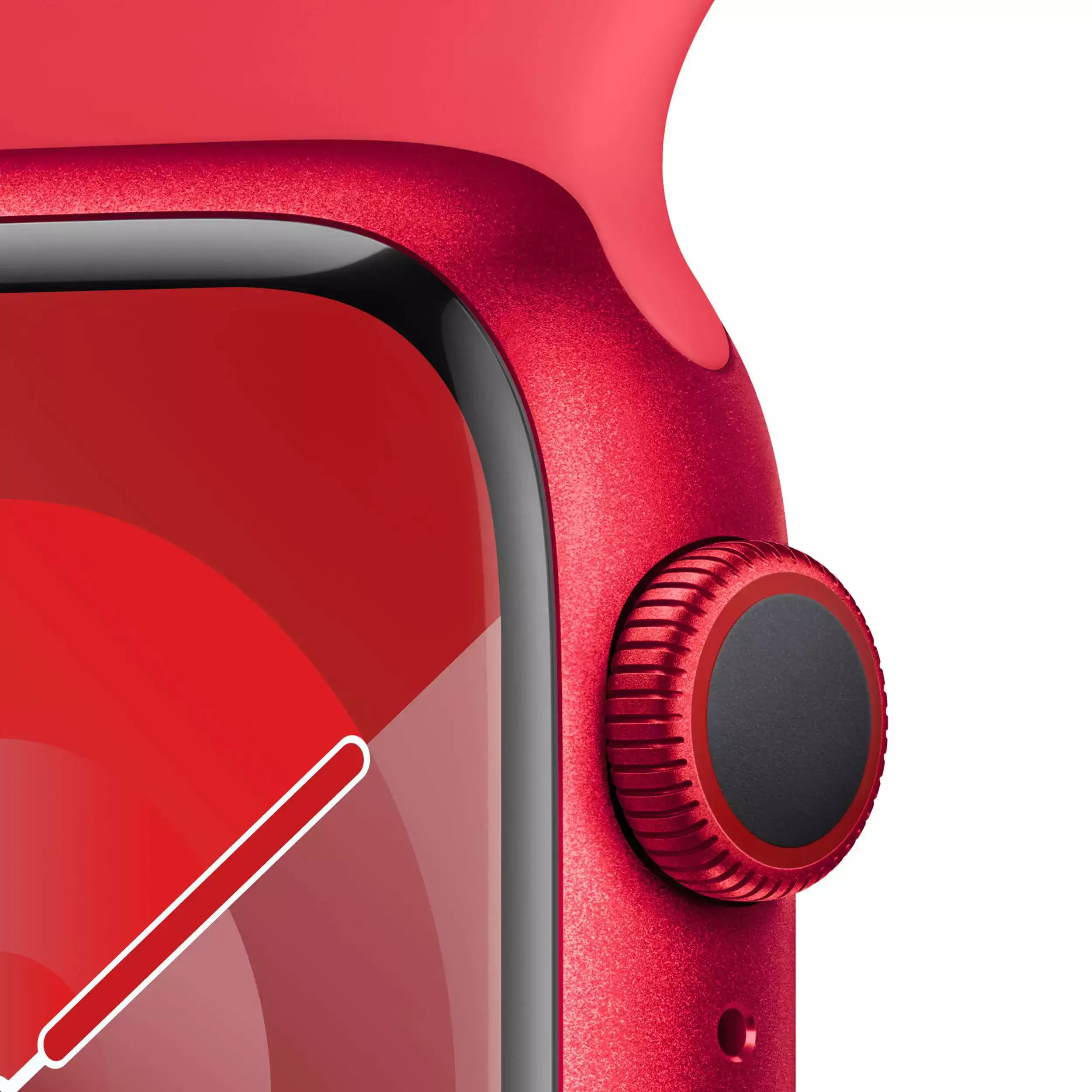 Apple Watch Series 9 GPS + Cellular 41mm (PRODUCT)RED Alüminyum Kasa (PRODUCT)RED Spor Kordon M/L MRY83TU/A