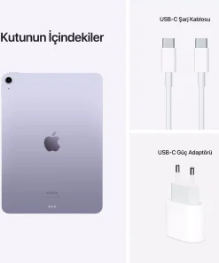 iPad Air 10.9 inç Wi-Fi 256GB Mor MME63TU/A -9
