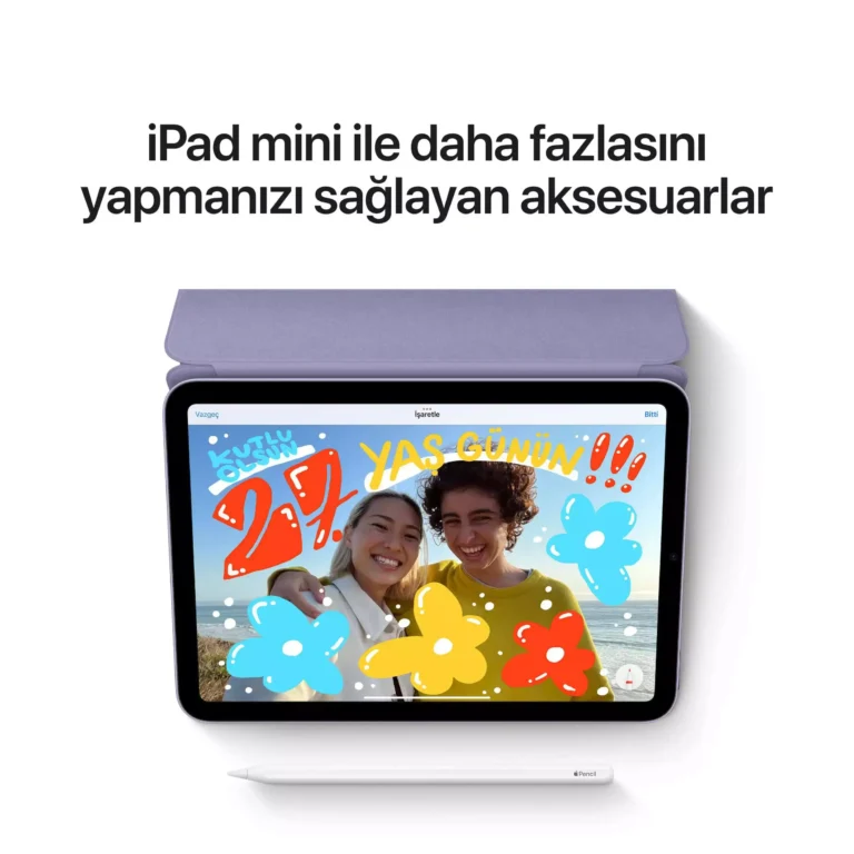 iPad mini 8.3 inç Wi-Fi 64GB Yıldız Işığı MK7P3TU/A -5