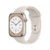 Apple Watch Series 8 GPS 45mm Yıldız Işığı Alüminyum Kasa - Yıldız Işığı Spor Kordon MNP23TU/A-Teşhir -2