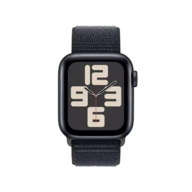 Apple Watch SE (2nd Gen) 40mm Gece Yarısı Alüminyum Kasa ve Gece Yarısı Spor Loop GPS MRE03TU/A-Teşhir
