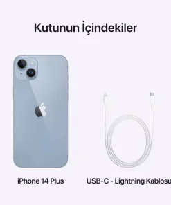 iPhone 14 Plus 128GB Mavi MQ523TU/A-Teşhir 19 iPhone 14 Plus 128GB Mavi MQ523TU/A -10
