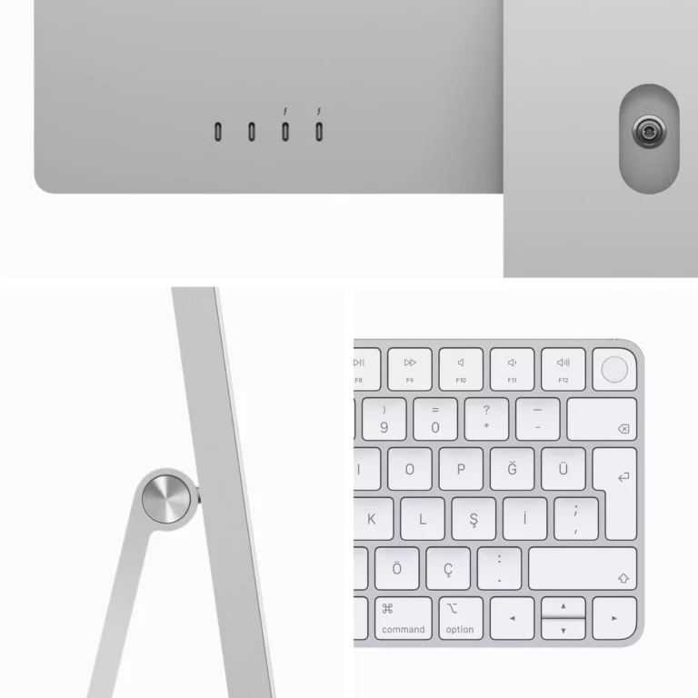 iMac 24 inc 4.5K M3 8CPU 10GPU 8GB 256GB Gümüş MQRJ3TU/A -3
