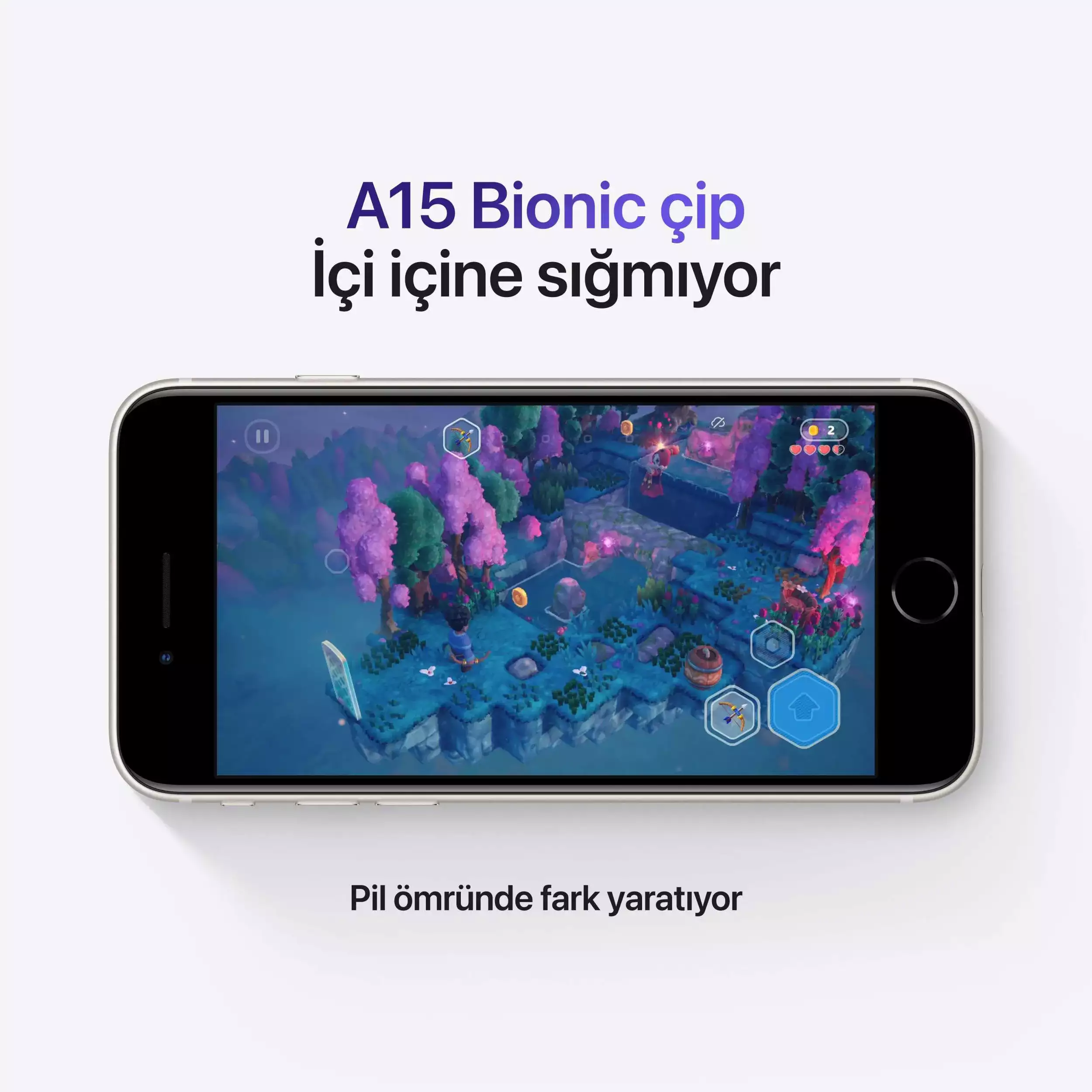 iPhone SE 64GB Yıldız Işığı MMXG3TU/A-İkinci El 6 iPhone SE 64GB Yıldız Işığı MMXG3TU/A -6
