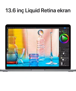 MacBook Air 13.6 inc M2 8CPU 8GPU 8GB 256GB Yıldız Işığı MLY13TU/A-Teşhir -6