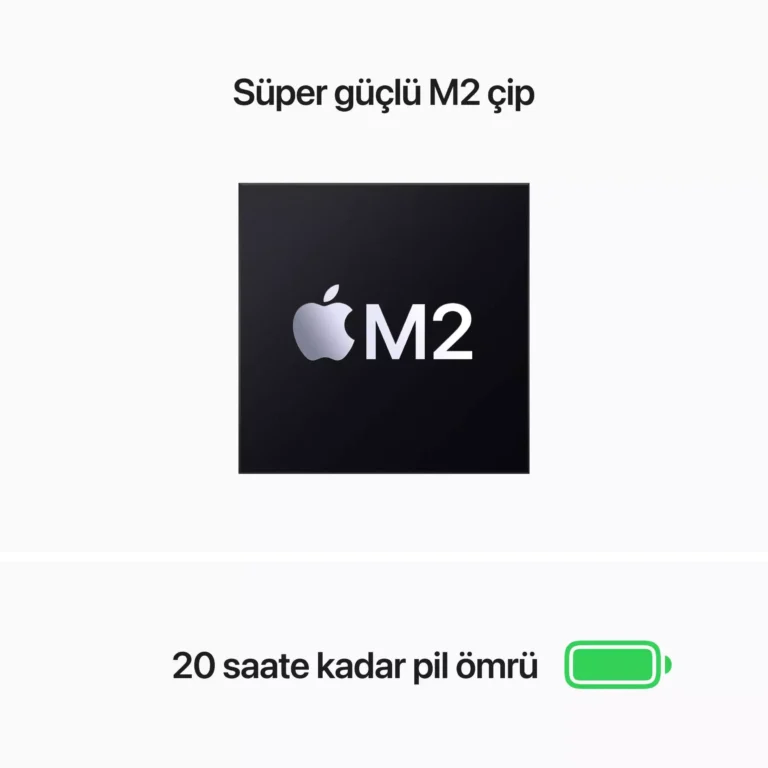 MacBook Pro 13.3 inc M2 8CPU 10GPU 8GB 256GB SSD Uzay Grisi MNEH3TU/A-Teşhir -4