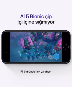 iPhone SE 64GB Gece Yarısı MMXF3TU/A -6
