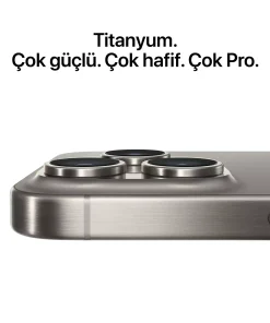 iPhone 15 Pro Max 512GB Natürel Titanyum Kasa