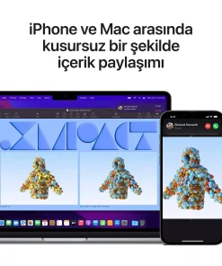 MacBook Air 13.6 inc M2 8CPU 8GPU 8GB 256GB Yıldız Işığı MLY13TU/A-Teşhir -7