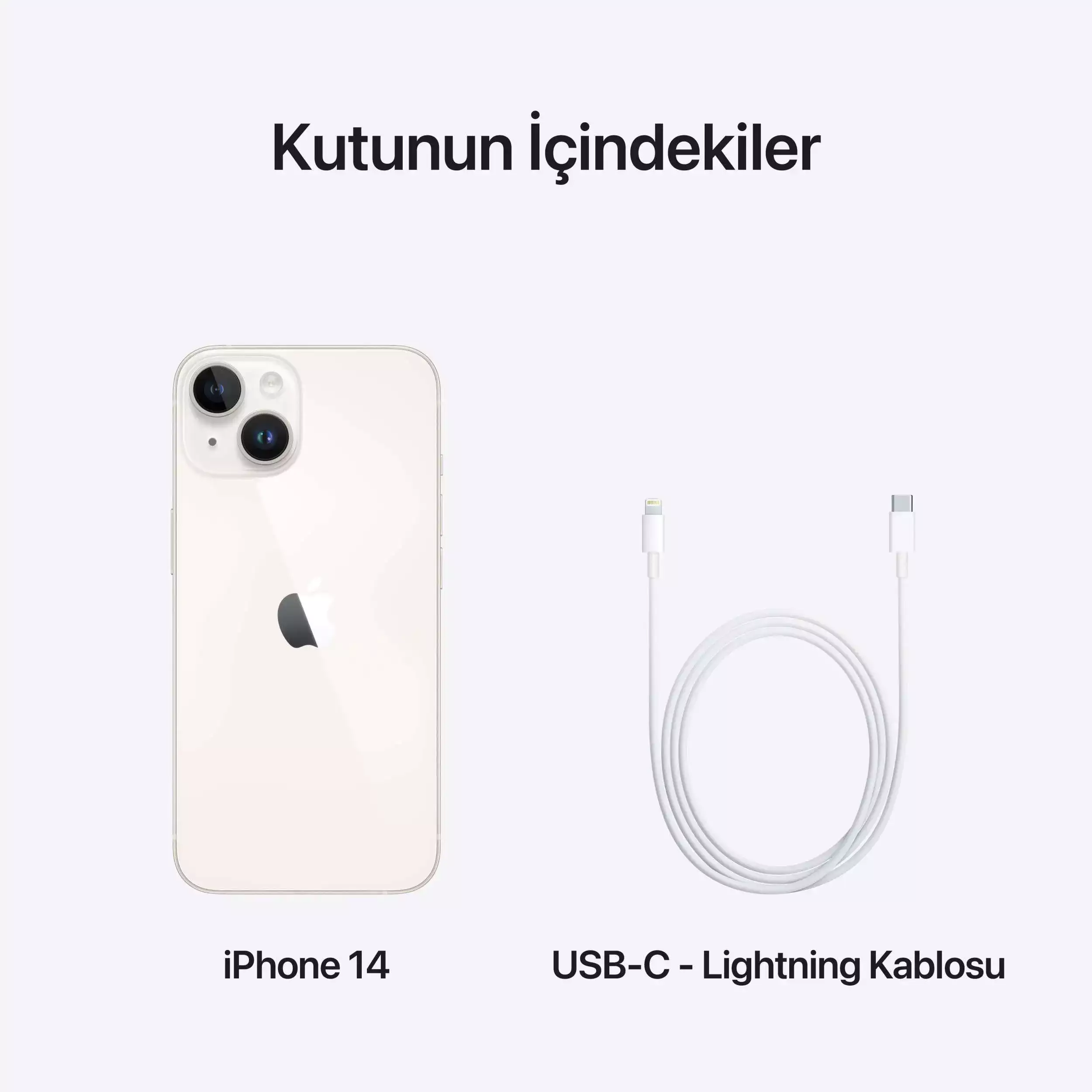 iPhone 14 512GB Yıldız Işığı MPX33TU/A-Teşhir 10 iPhone 14 512GB Yıldız Işığı MPX33TU/A -10